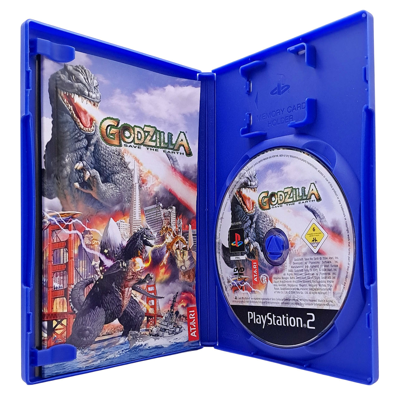Godzilla - Save the earth - Playstation 2 spill (PS2)