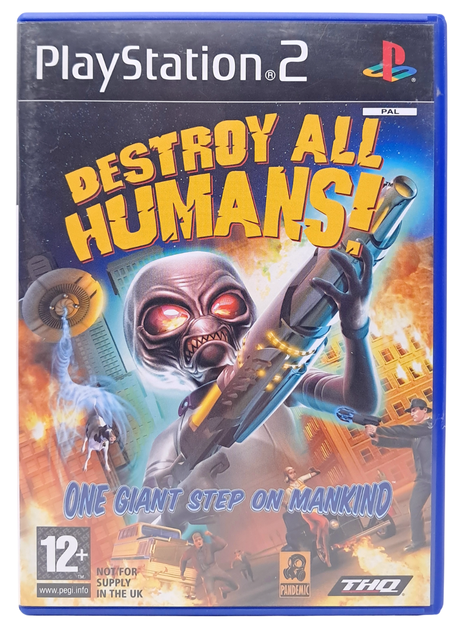 Bilde av coveret til Destroy all humans! - Playstation 2 spill (PS2)