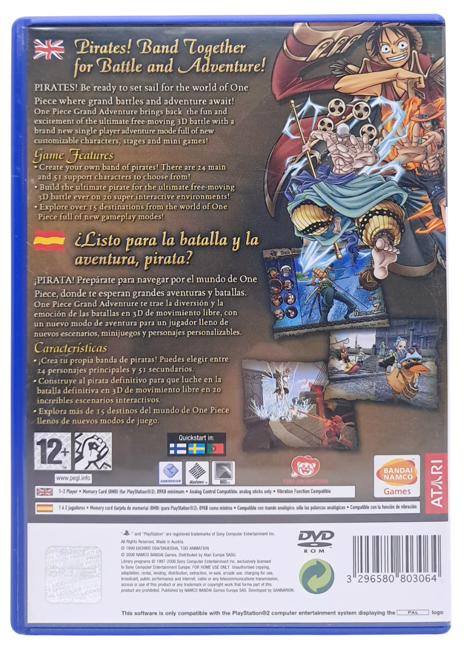 Gameplay-bilde fra One piece - Grand adventure - Playstation 2 spill (PS2)