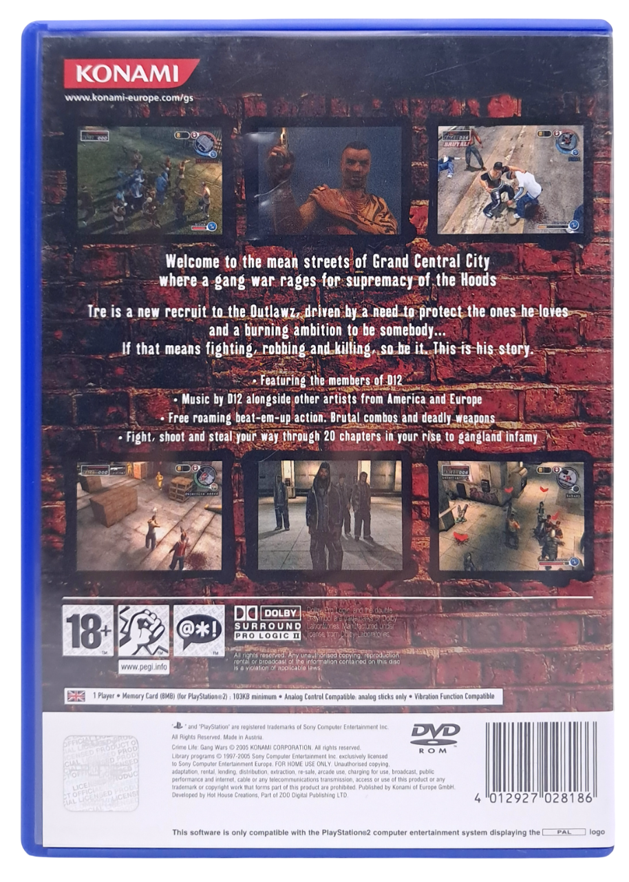 Gameplay-bilde fra Crime life - Gang wars - Playstation 2 spill (PS2)