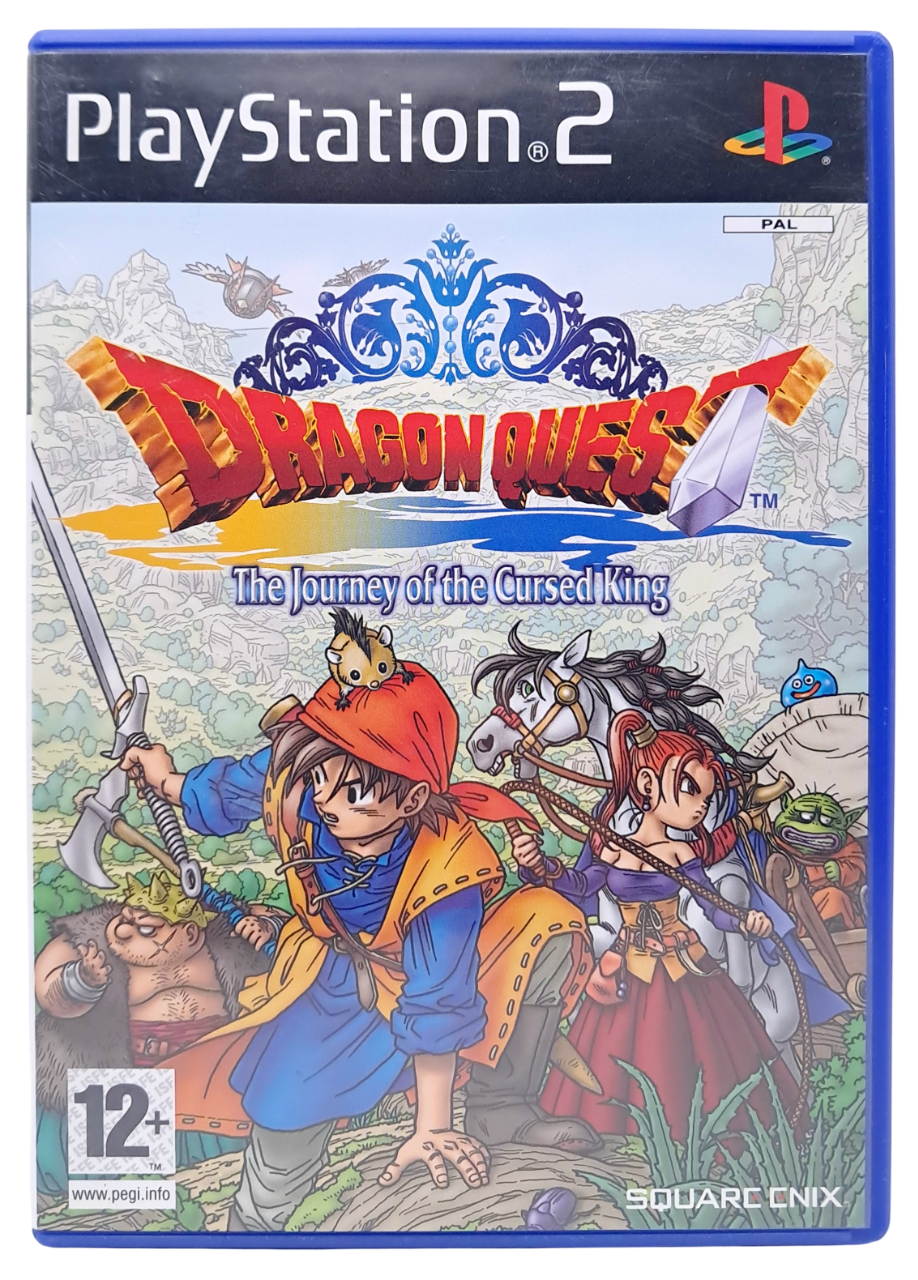 Bilde av coveret til Dragon quest VIII / 8 - The journey of the cursed king - Playstation 2 spill (PS2)