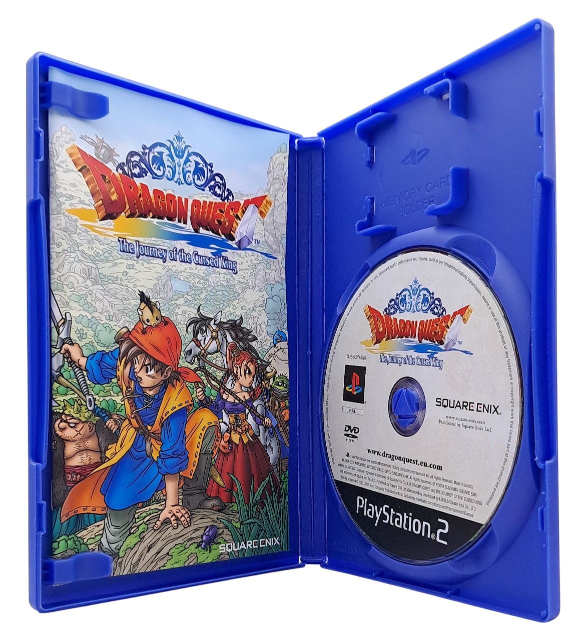Gameplay-bilde fra Dragon quest VIII / 8 - The journey of the cursed king - Playstation 2 spill (PS2)