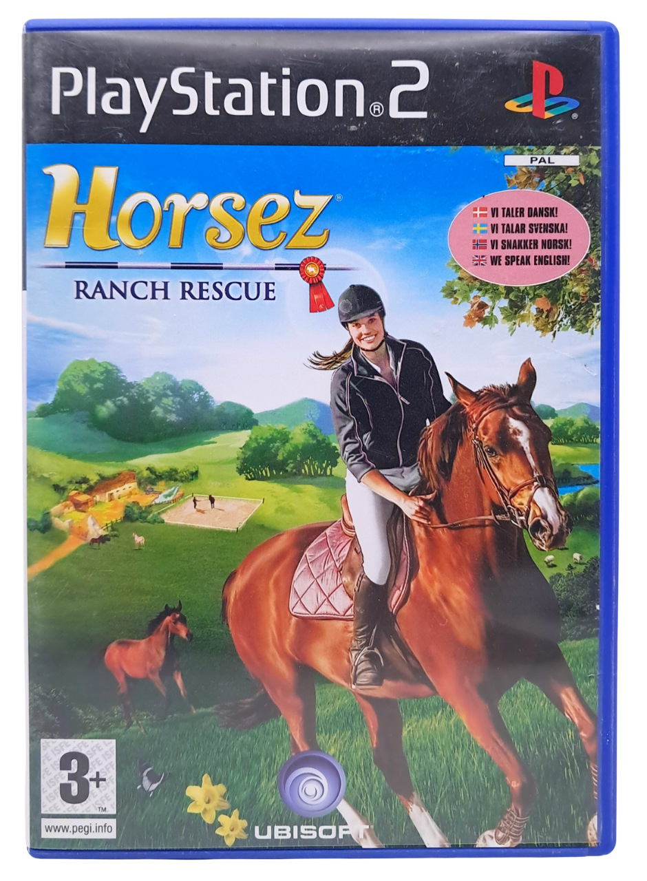Bilde av coveret til Horsez - Ranch Rescue - Playstation 2 spill (PS2)