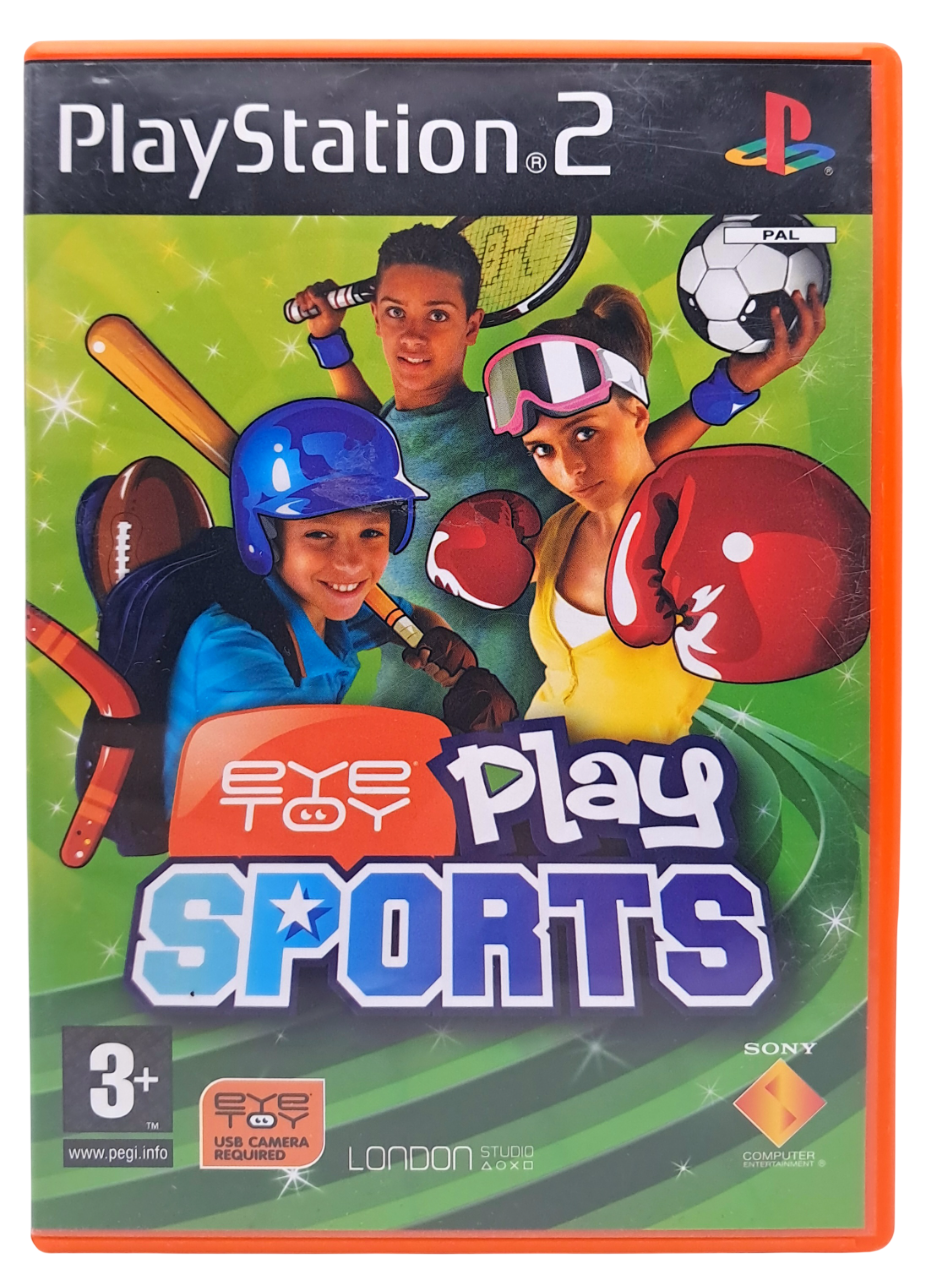 Bilde av coveret til Eye toy play - Sports - Playstation 2 spill (PS2)