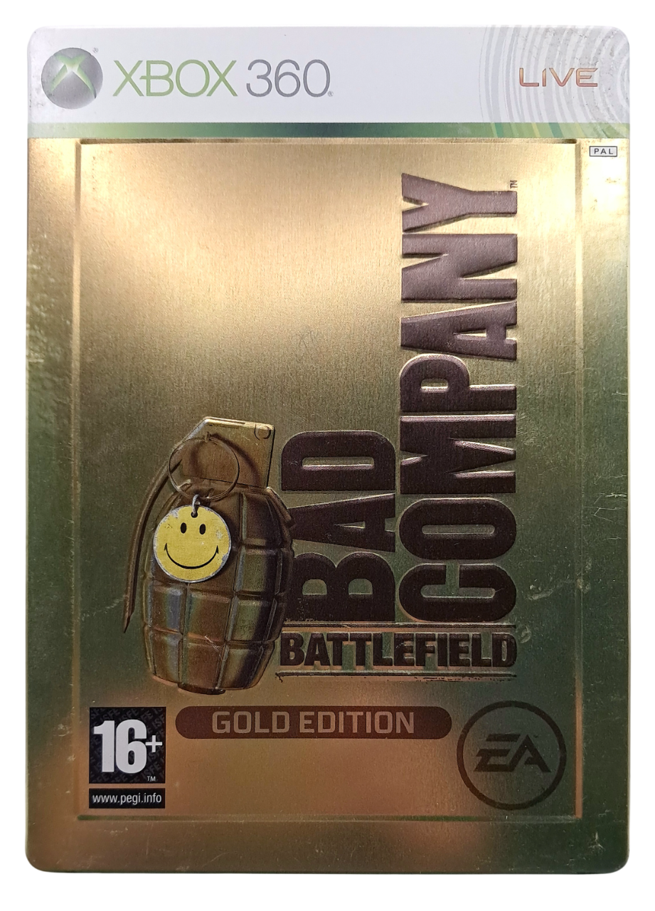 Bilde av coveret til Battlefield - Bad company (gold edition) – Xbox 360 spill