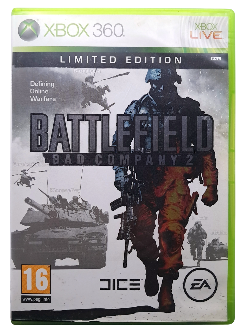 Bilde av coveret til Battlefield - Bad company (limited Edition) – Xbox 360 spill