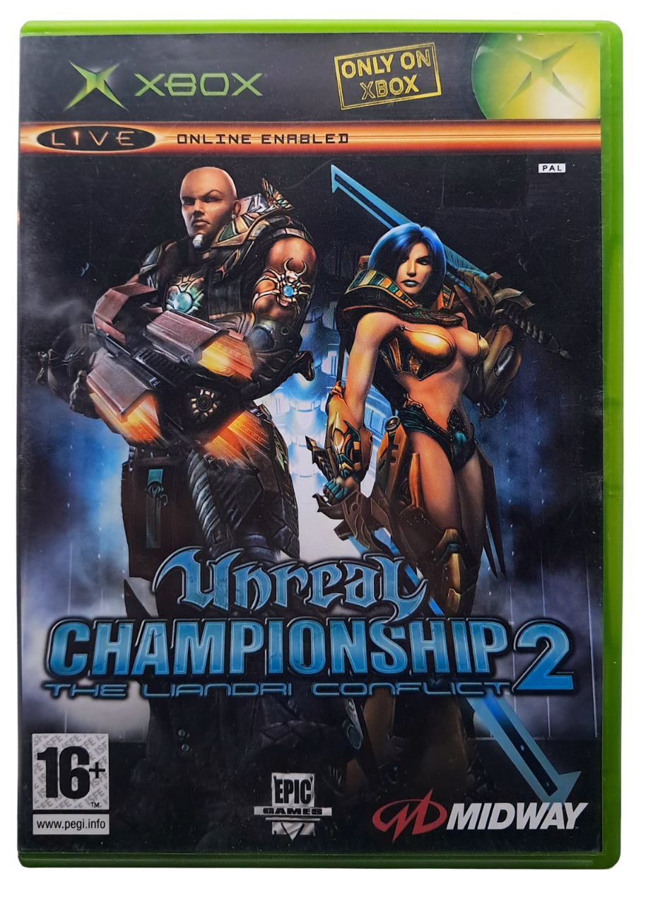 Unreal championship 2 - The Liandri conflict - Xbox original spill (Xbox classic)