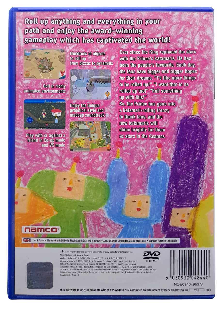 We love Katamari - Playstation 2 spill (PS2)