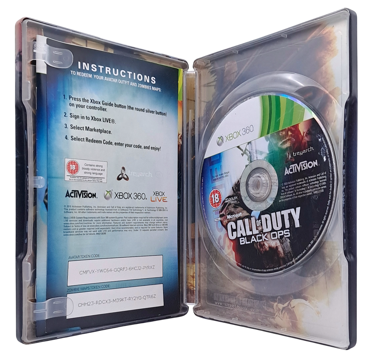 Gameplay-bilde fra Call of duty - Black ops (steelbook) – Xbox 360 spill