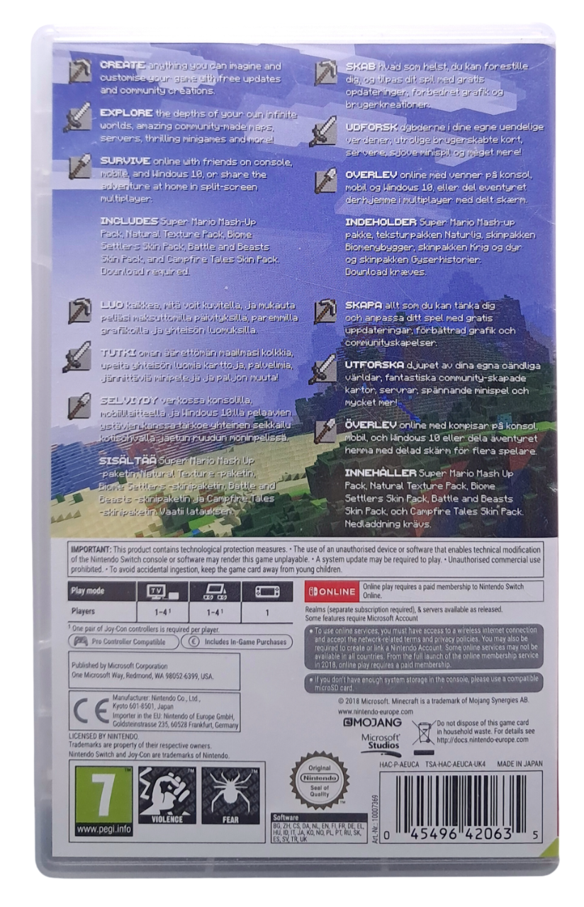 Minecraft - Nintendo Switch spill