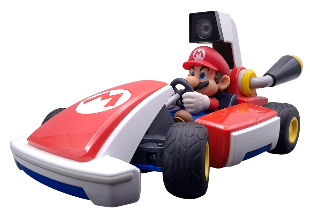 Gameplay-bilde fra Reservebil for Mario Kart Live: Home Circuit – Nintendo Switch tilbehør