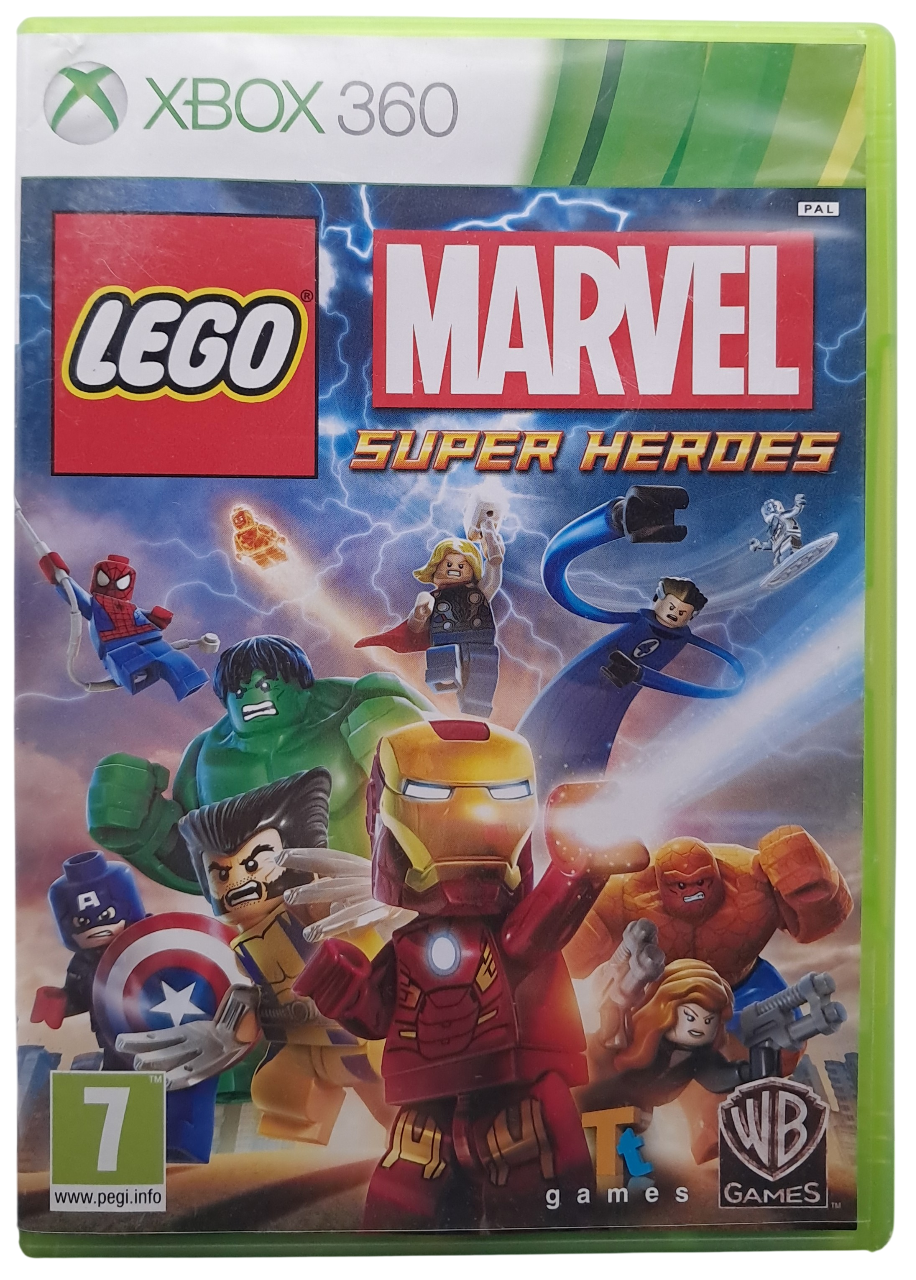 Bilde av coveret til Lego Marvel Super Heroes – Xbox 360 spill