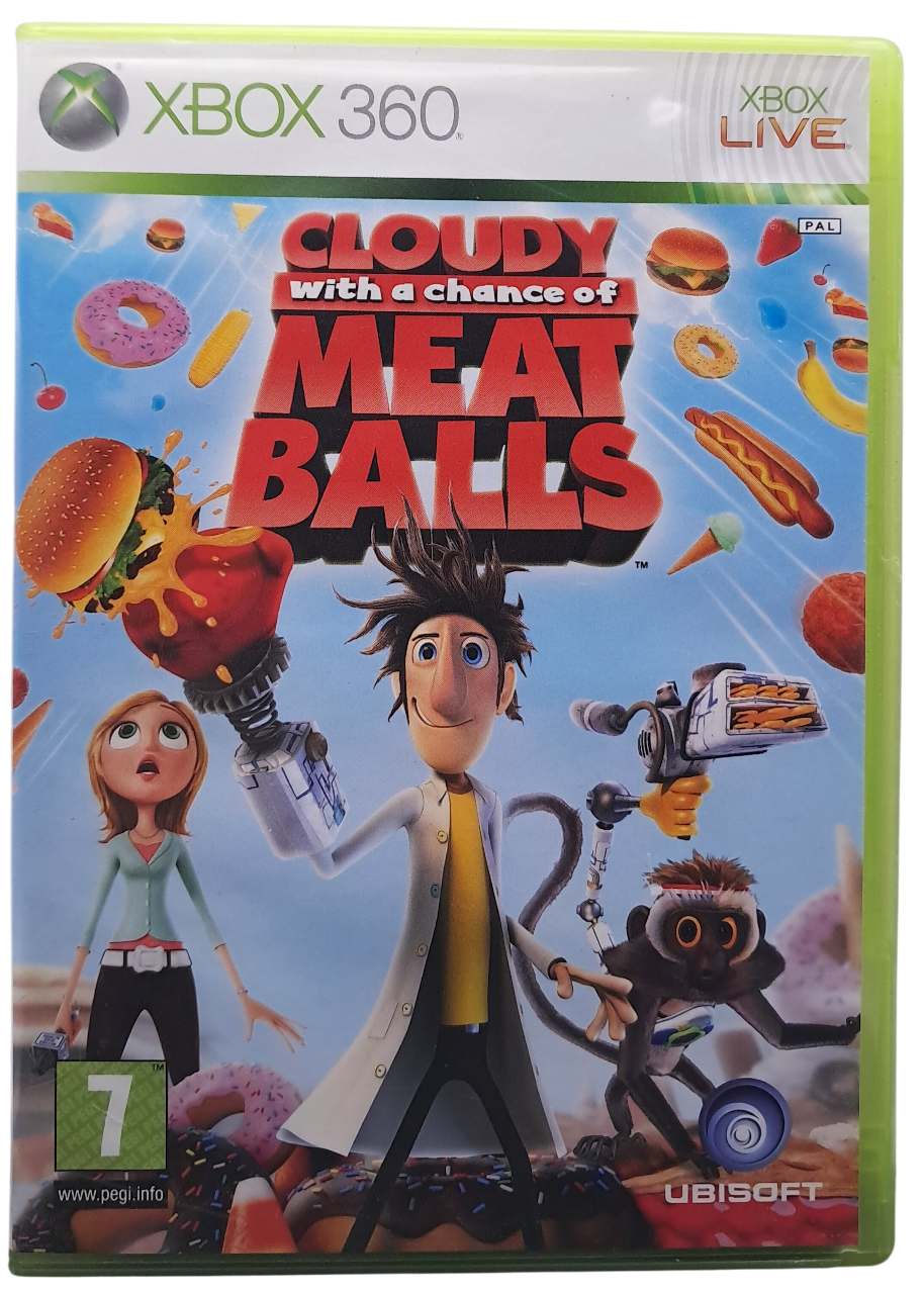 Bilde av coveret til Cloudy with a Chance of Meatballs – Xbox 360 spill