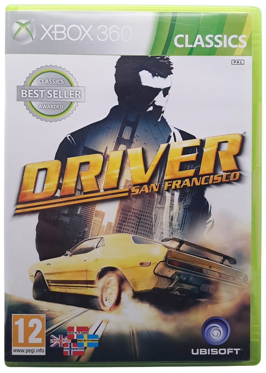 Bilde av coveret til Driver San Francisco (classics) – Xbox 360 spill