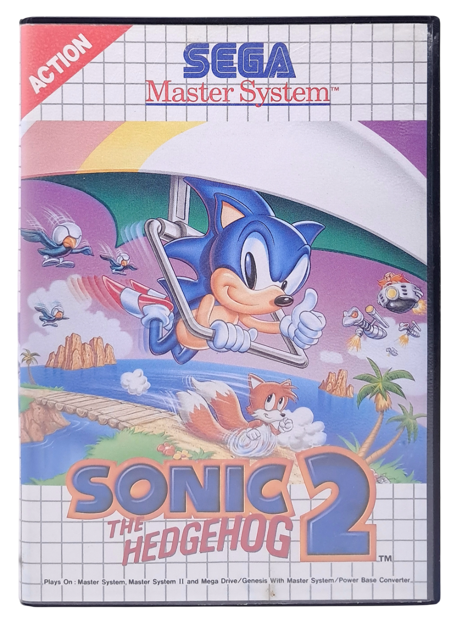 Sonic the hedgehog 2 (komplett i eske) - Sega master system spill