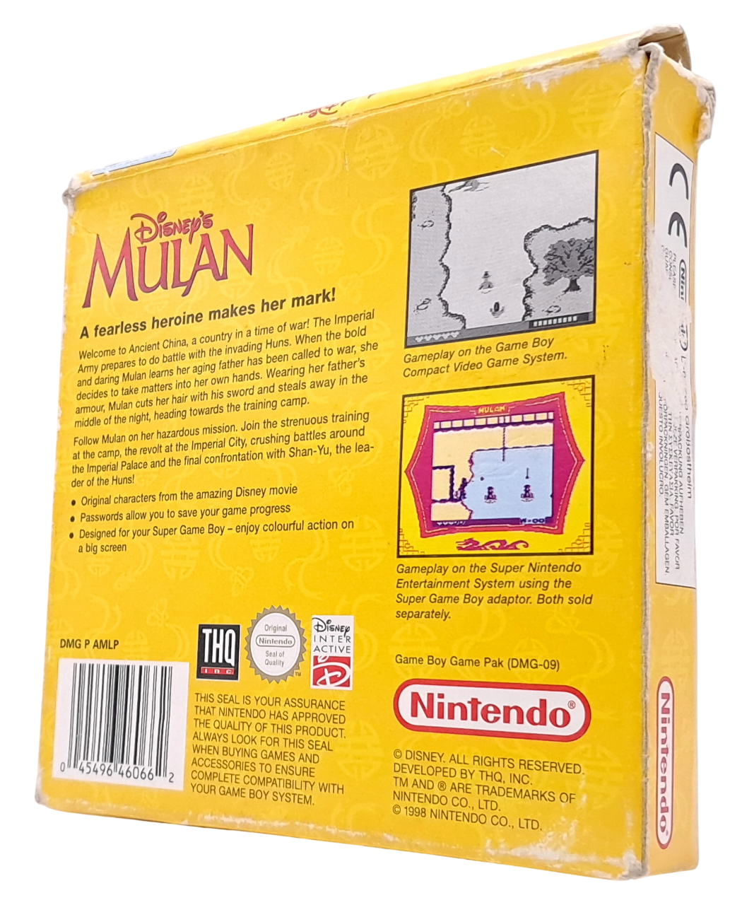 Disney's Mulan (komplett i eske - CIB) - Nintendo Gameboy spill (GB)