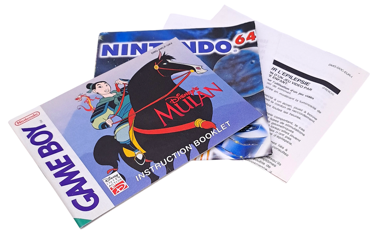 Disney's Mulan (komplett i eske - CIB) - Nintendo Gameboy spill (GB)