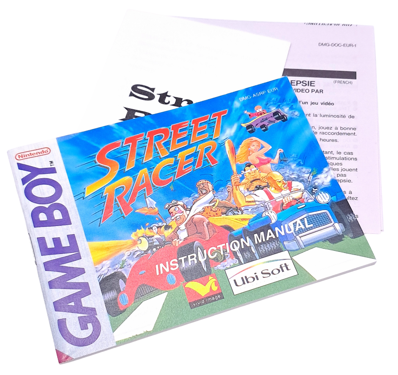 Street racer (komplett i eske - CIB) - Nintendo Gameboy spill (GB)