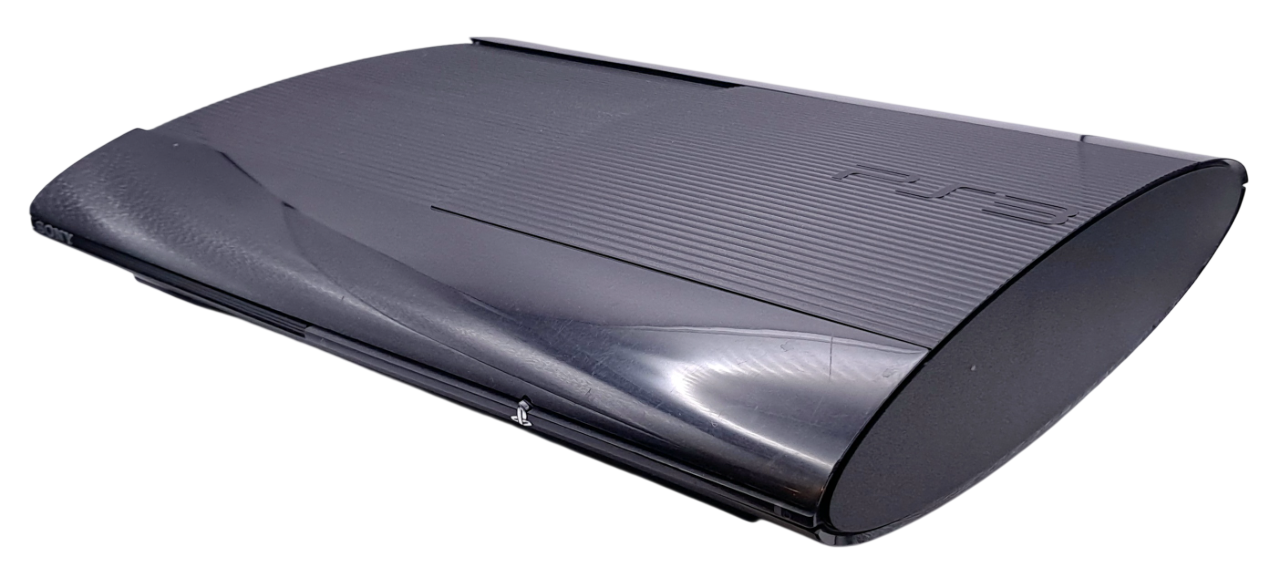 Original Svart Sony PlayStation 3 (i eske) superslim konsoll (500 GB)