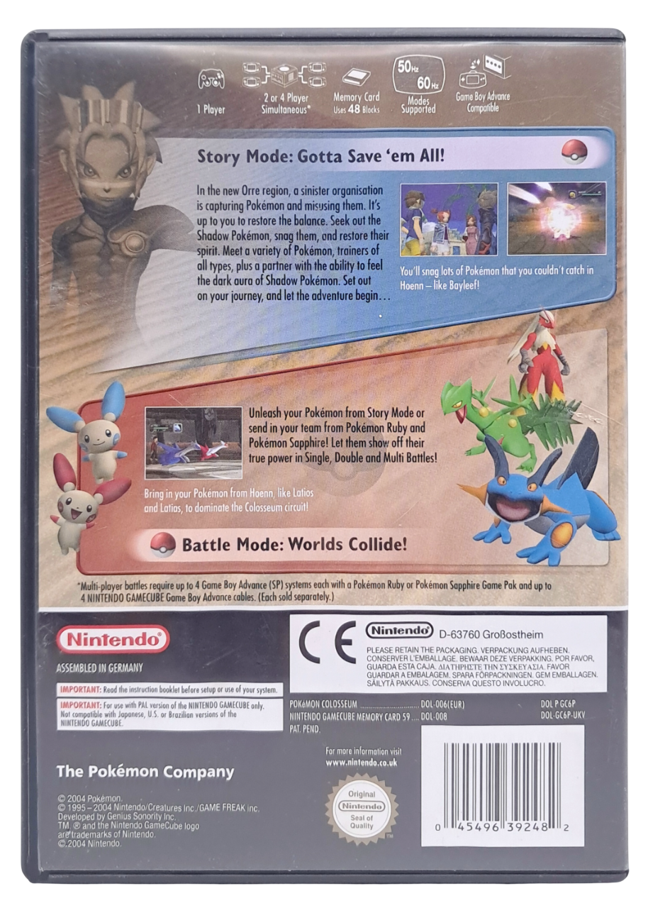 Pokémon Colosseum (I eske) – Nintendo GameCube spill