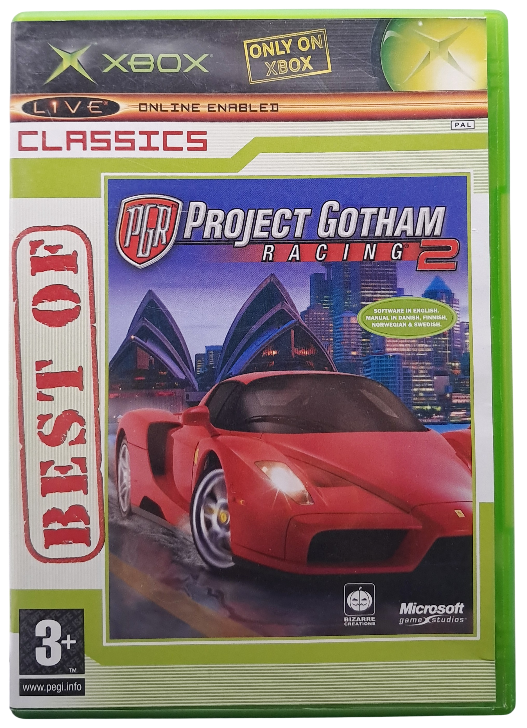Project Gotham Racing 2 - Xbox original spill (Xbox Classics)