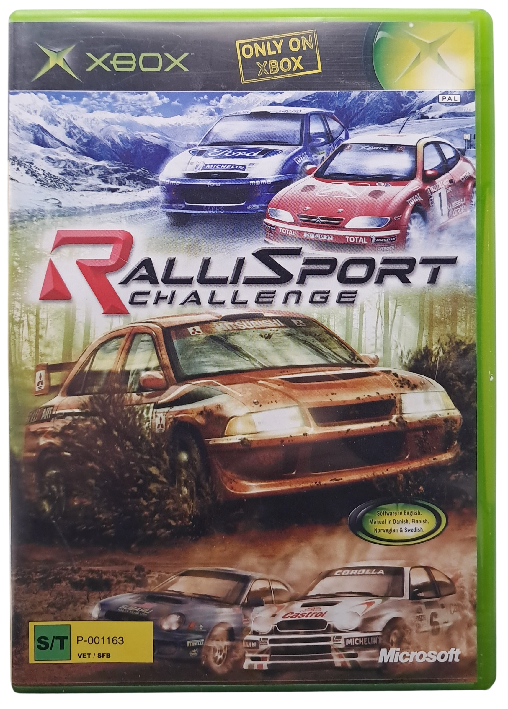 Rallisport Challenge - Xbox original spill