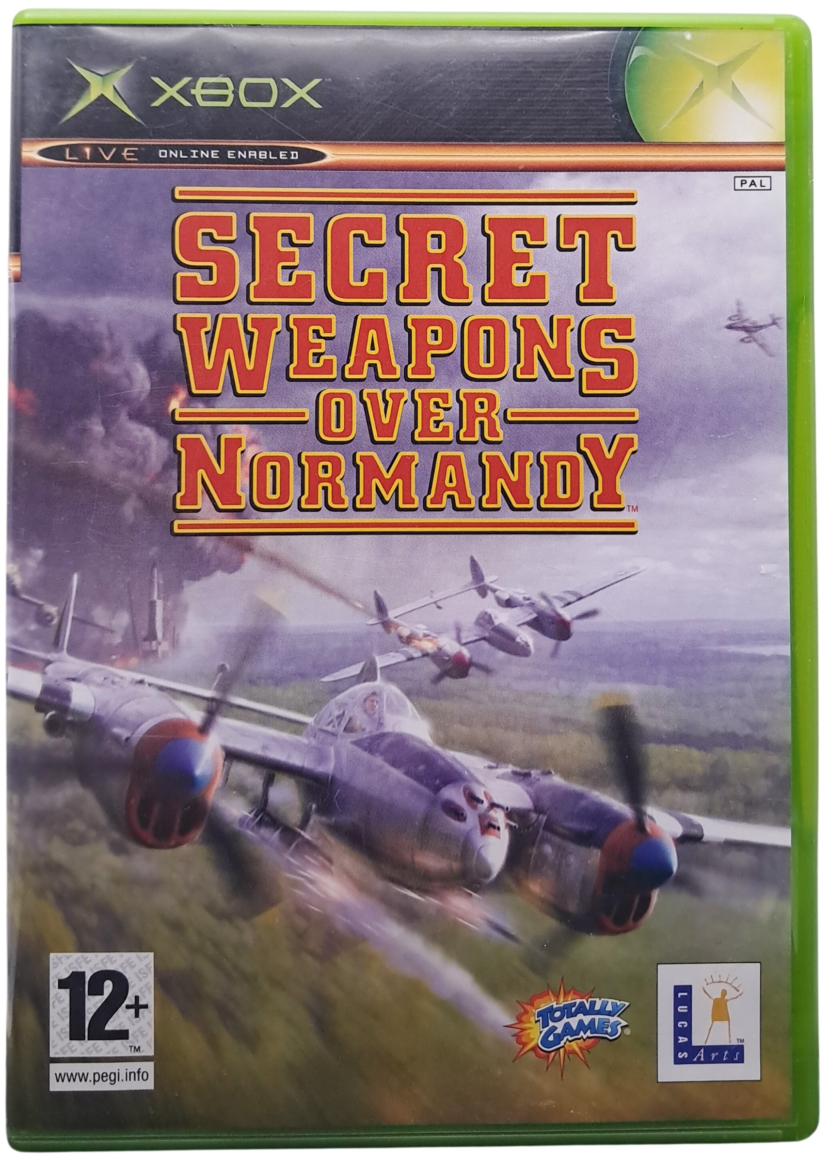 Secret Weapons Over Normandy - Xbox original spill