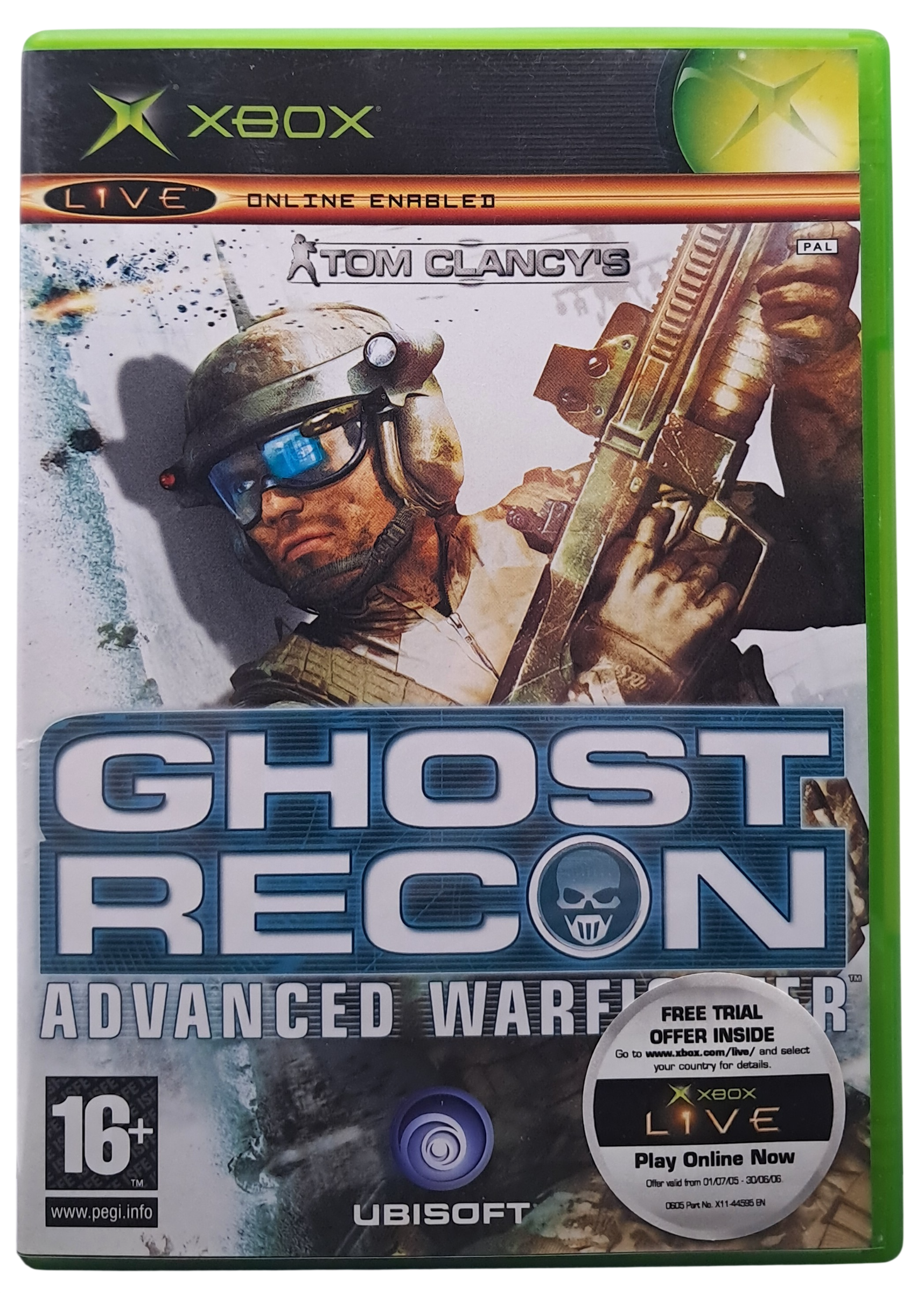Tom Clancy's Ghost Recon Advanced Warfighter - Xbox original spill
