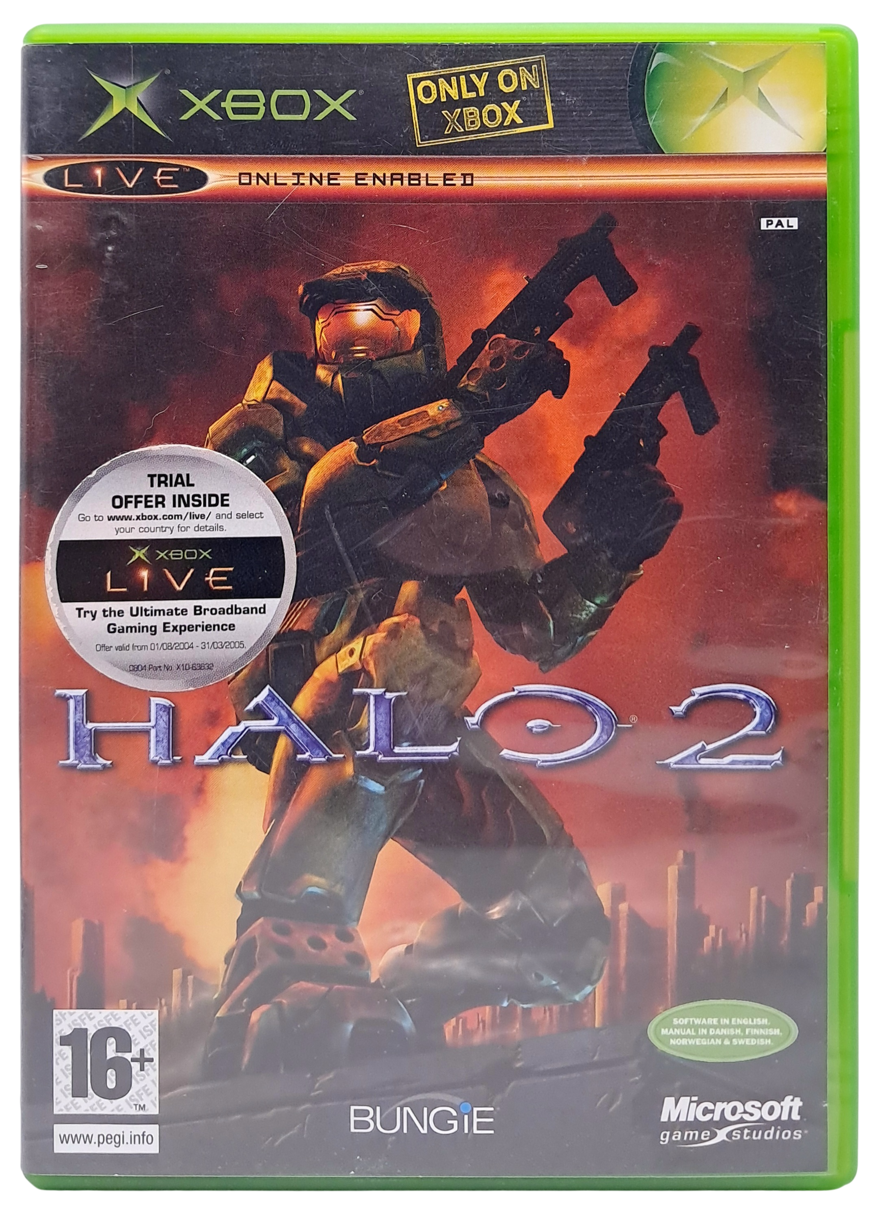 Halo 2 - Xbox original spill