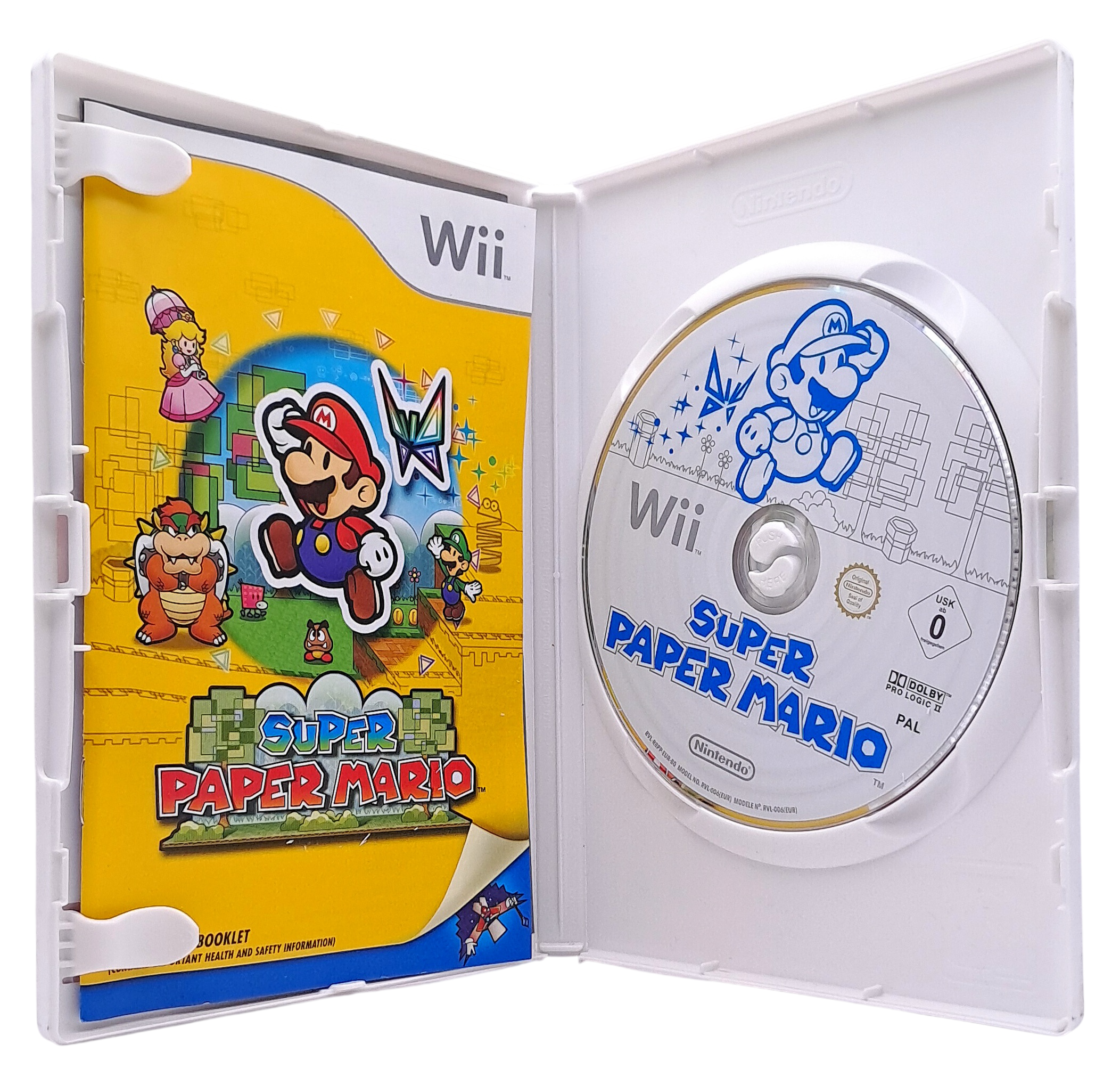 Super paper mario (nintendo selects) - Nintendo Wii spill