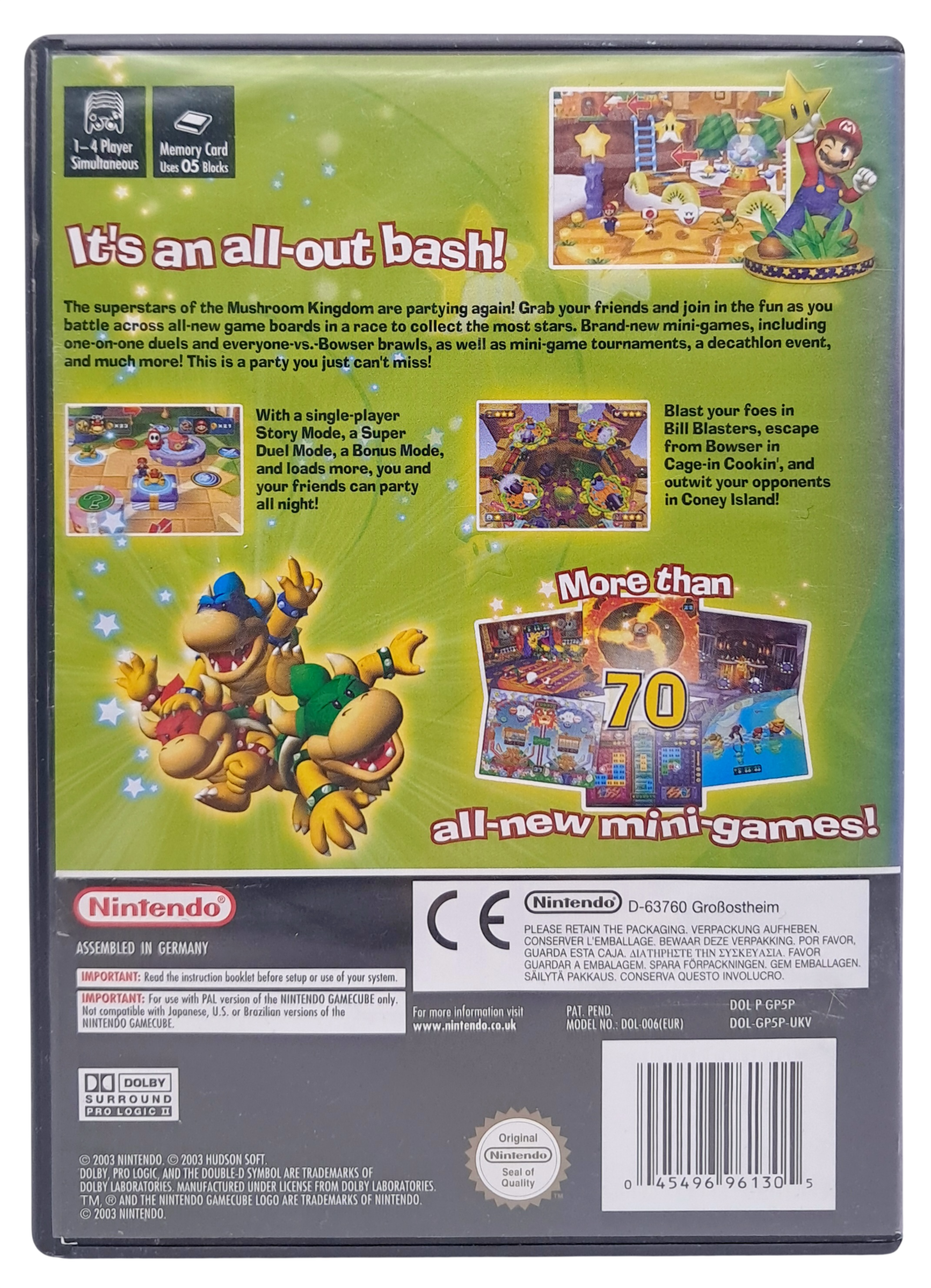 Mario party 5 – Nintendo GameCube spill