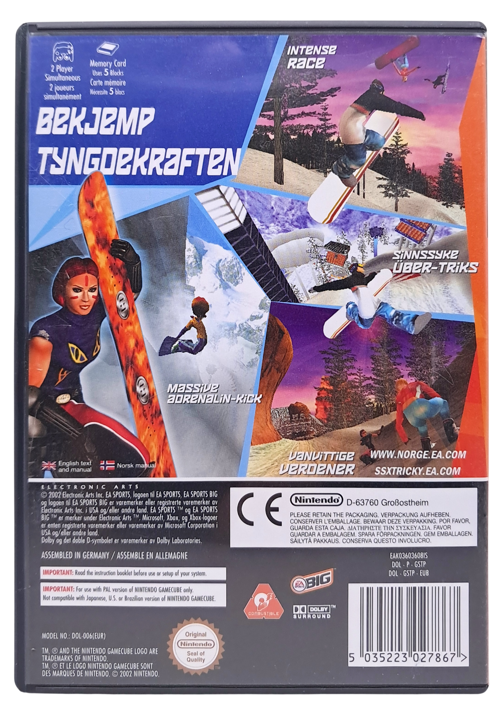 SSX Tricky – Nintendo GameCube spill