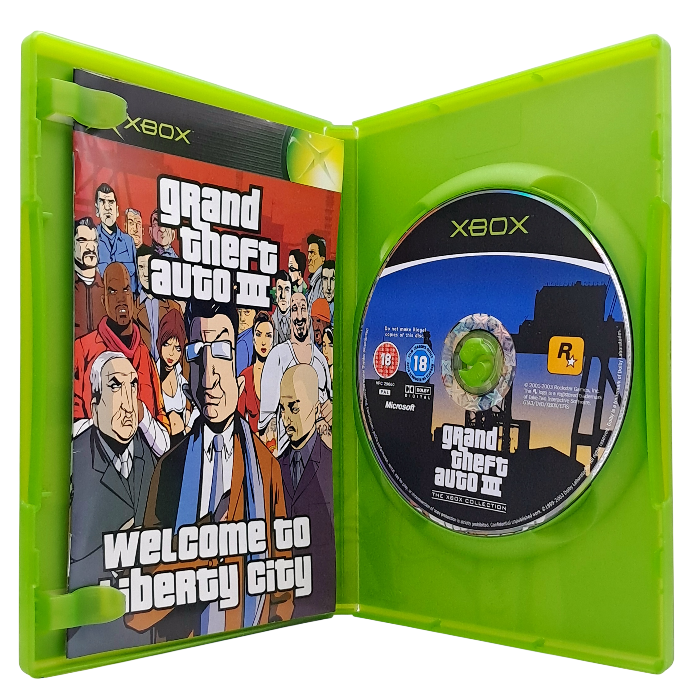 Grand theft auto - The xbox collection (Double pack) - Xbox original spill