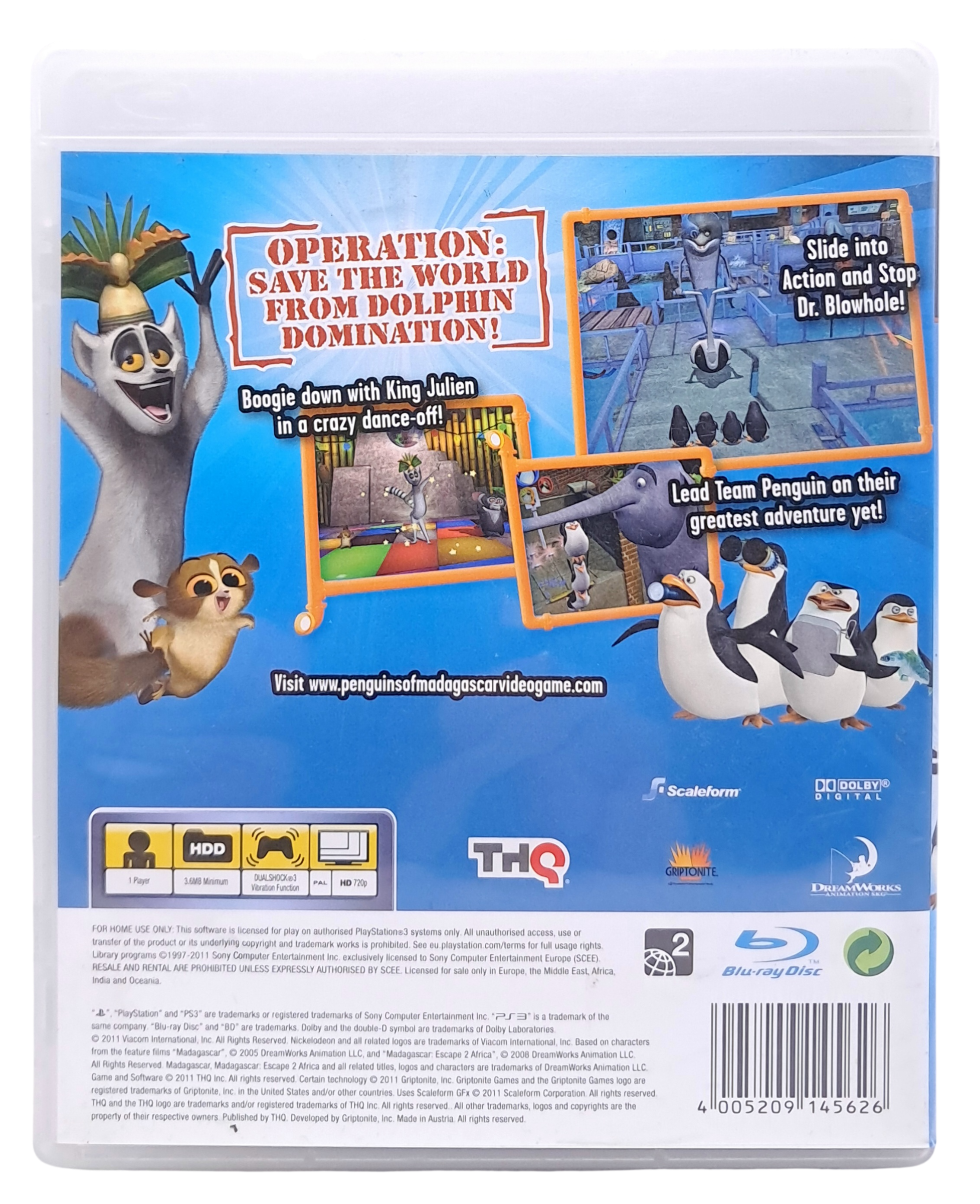 The penguins of Madagascar - Dr. blowhole returns again - Playstation 3 spill (ps3)