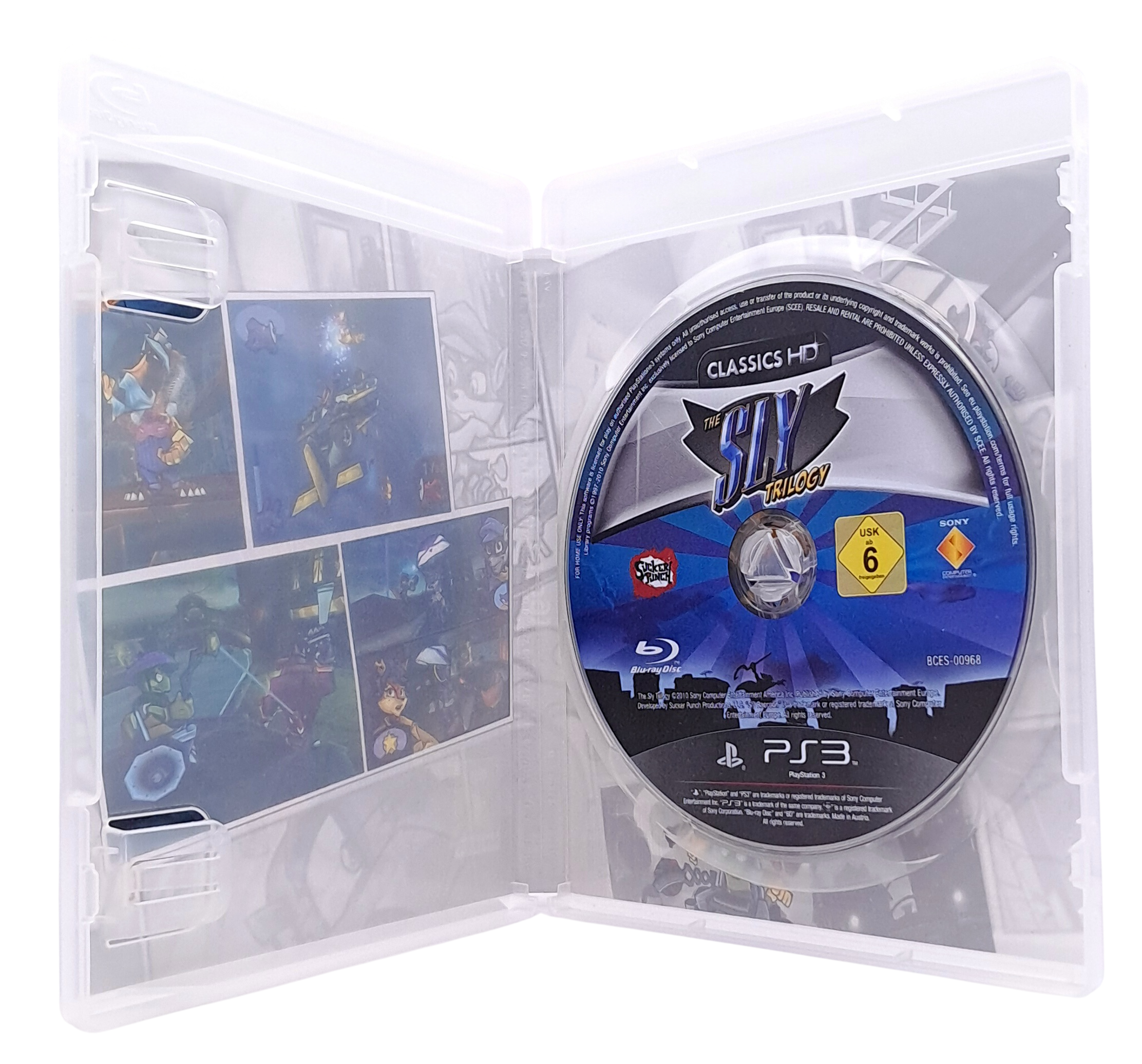 The sly trilogy (classics HD) - Playstation 3 spill (ps3)