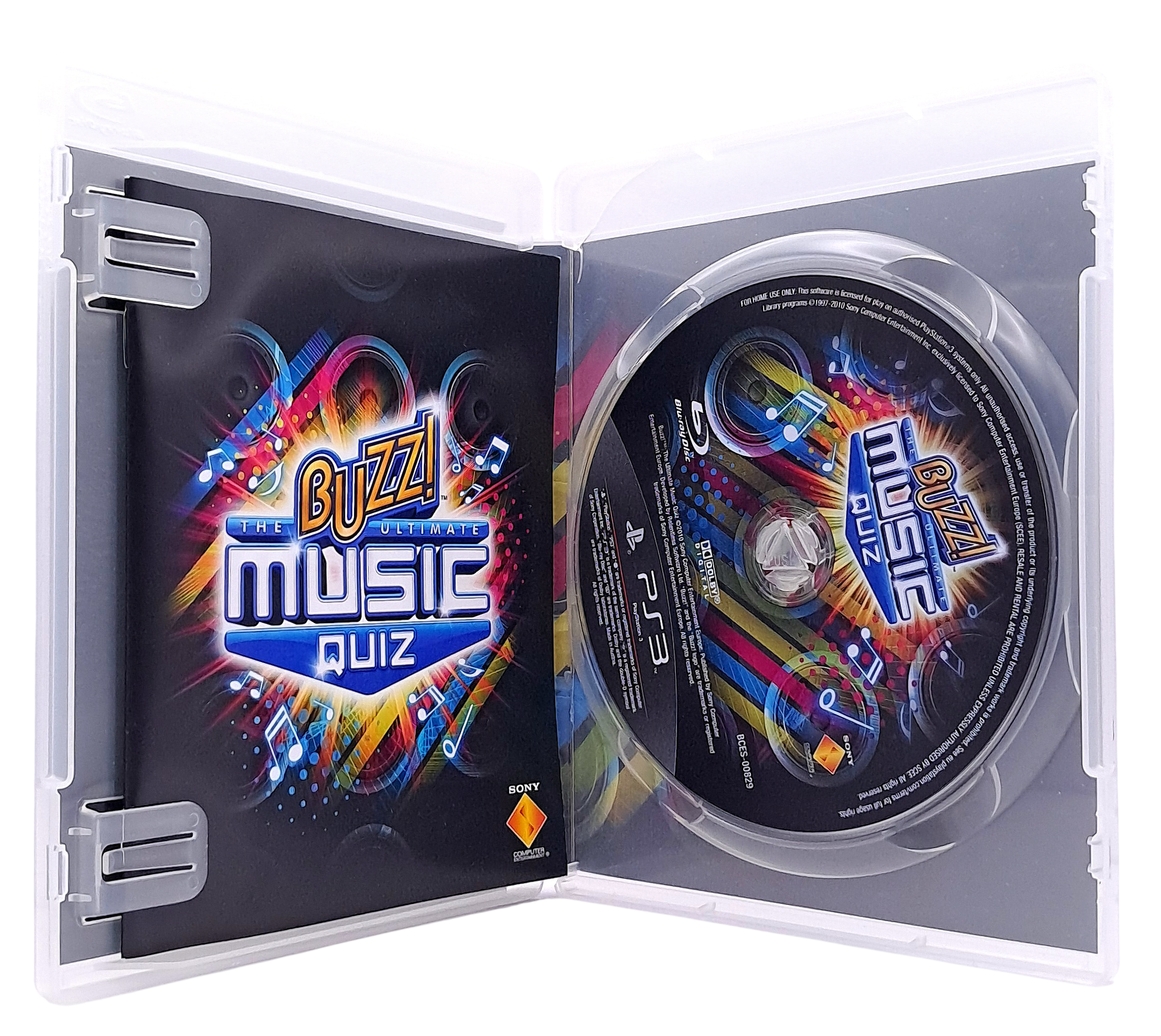 Buzz! The ultimate music quiz - Playstation 3 spill (ps3)