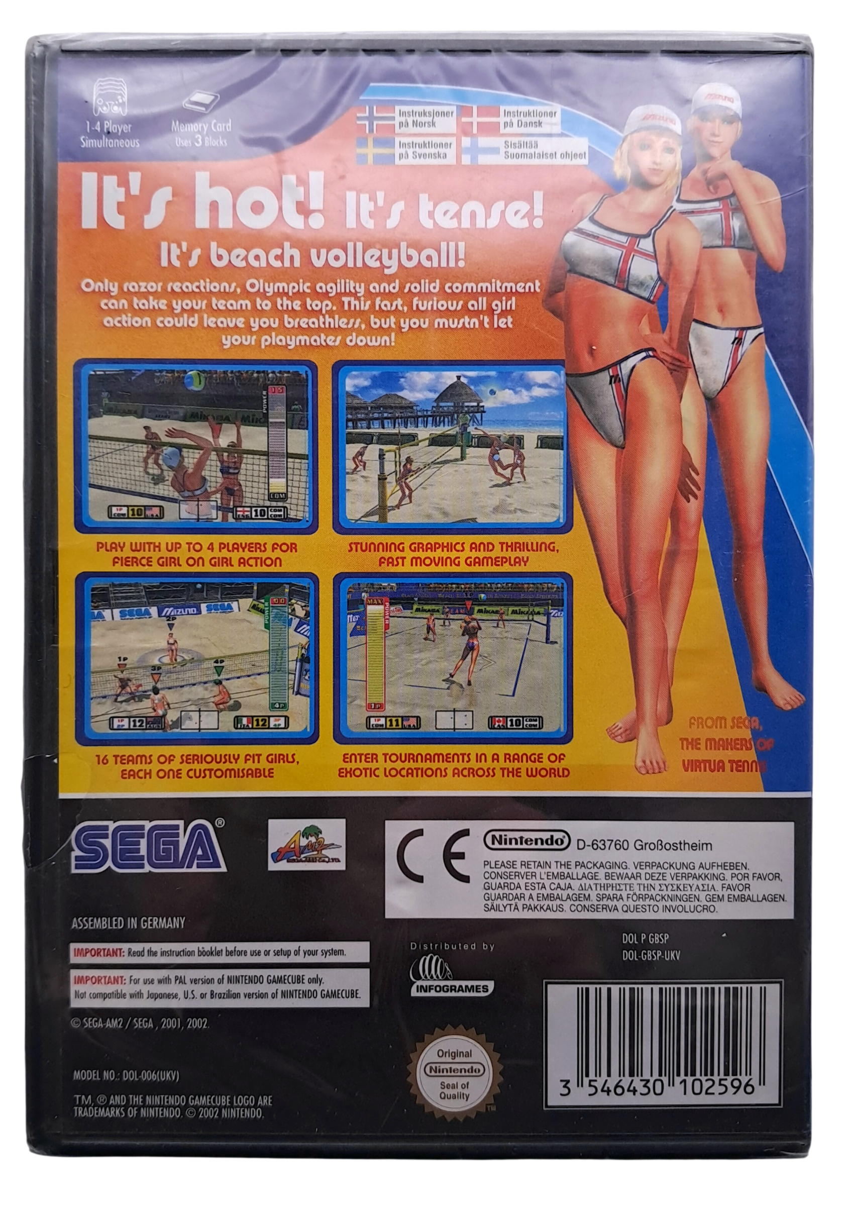 Beach spikers (Nytt) - Nintendo gamecube spill