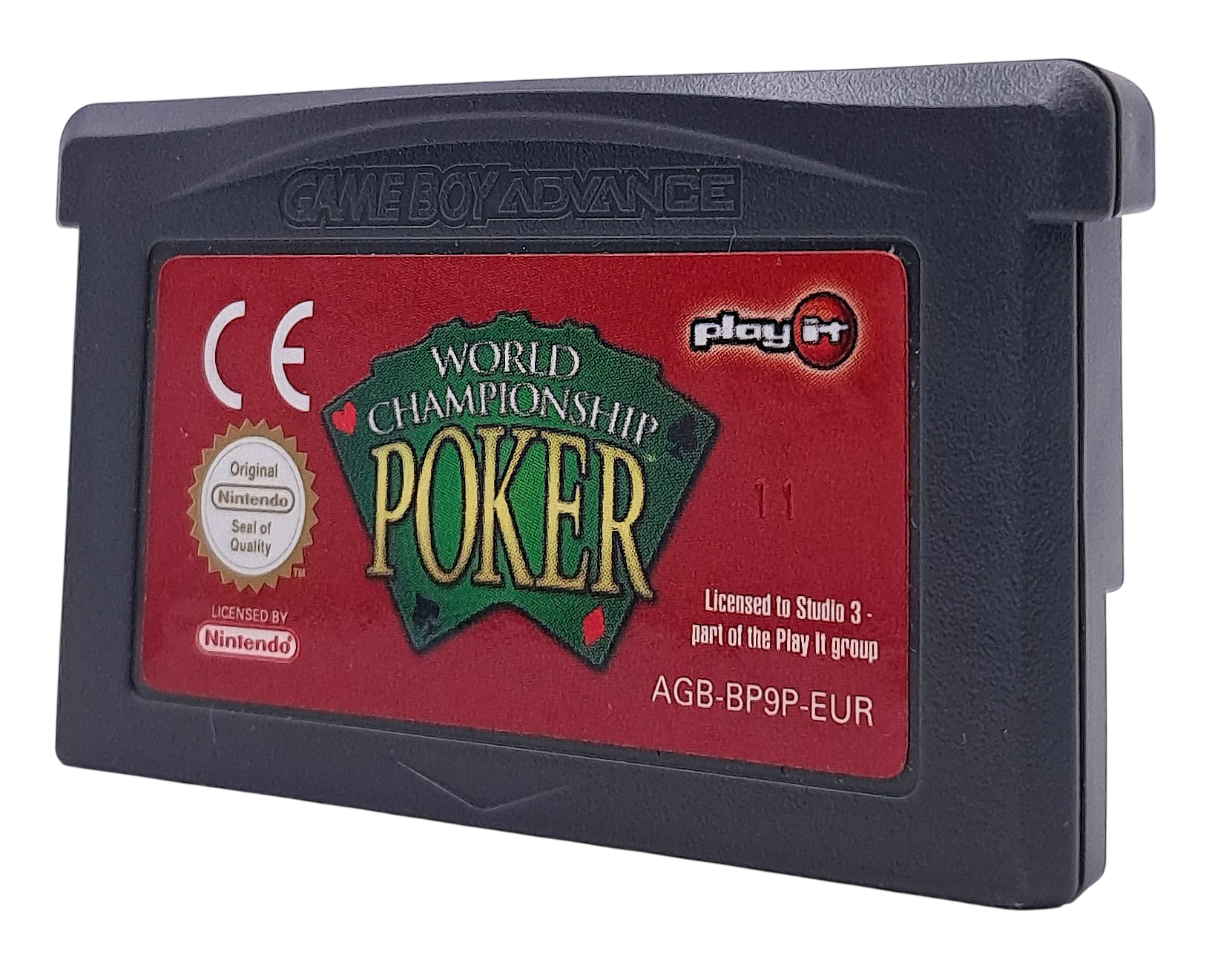 World championship poker - Nintendo Gameboy advance spill (GBA)