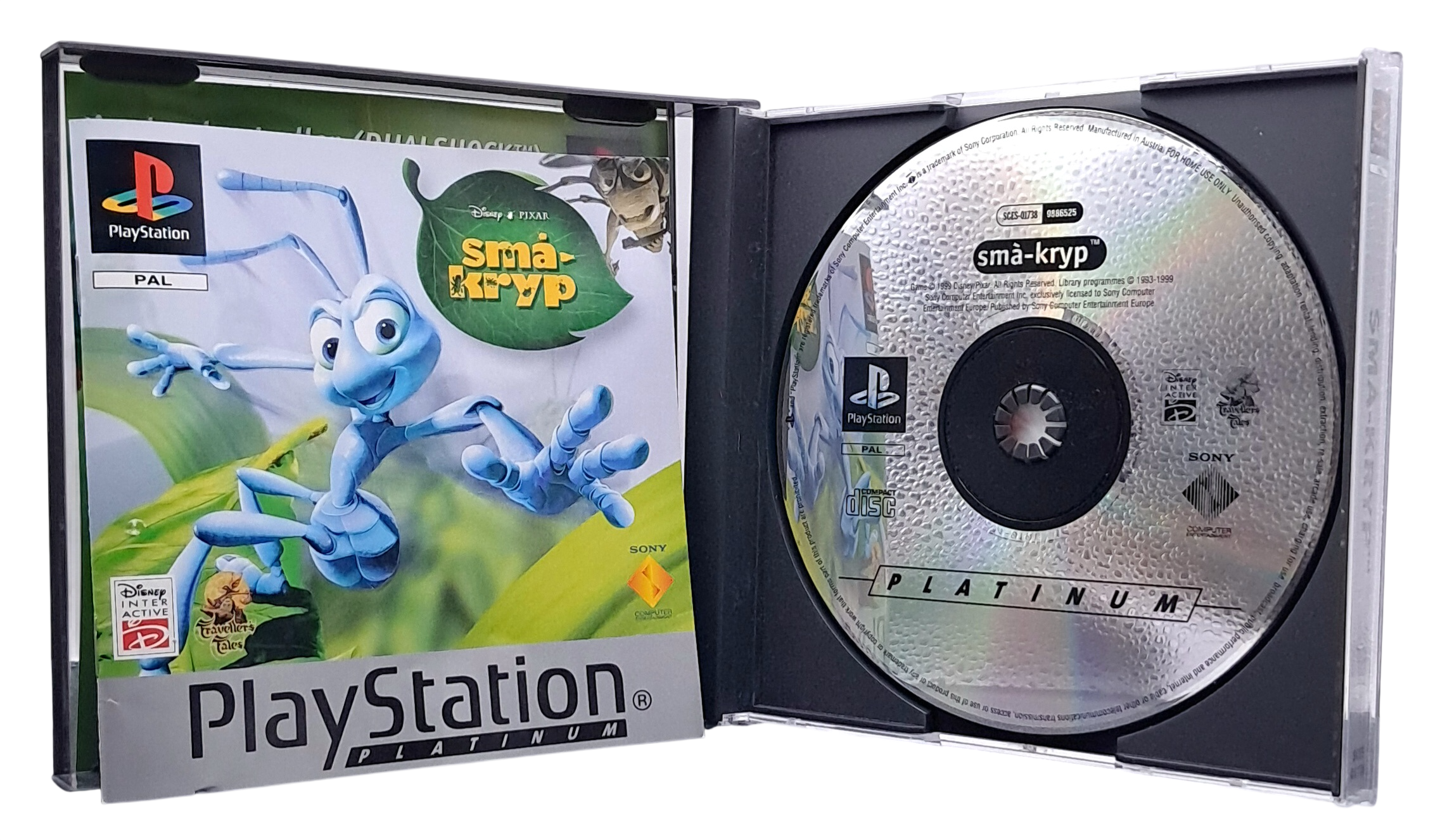 Små-kryp (platinum) - Playstation 1 spill (PS1)