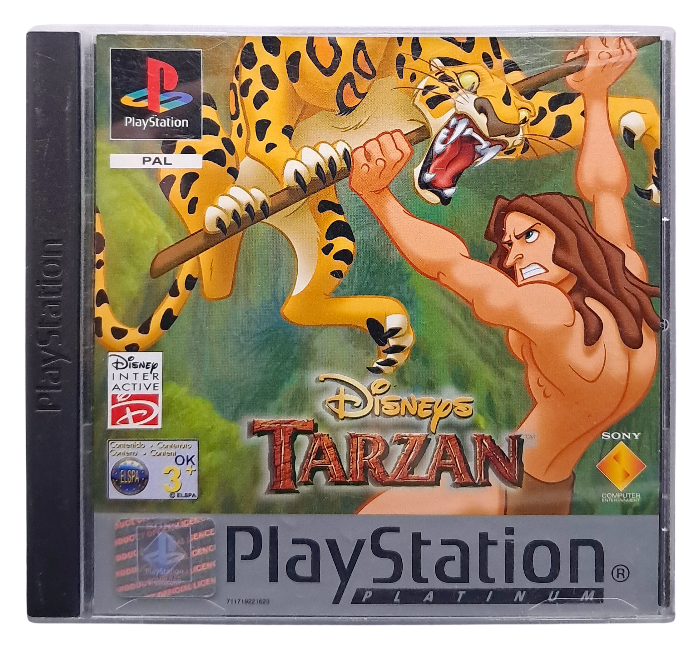 Disney's Tarzan (platinum) - Playstation 1 spill (PS1)