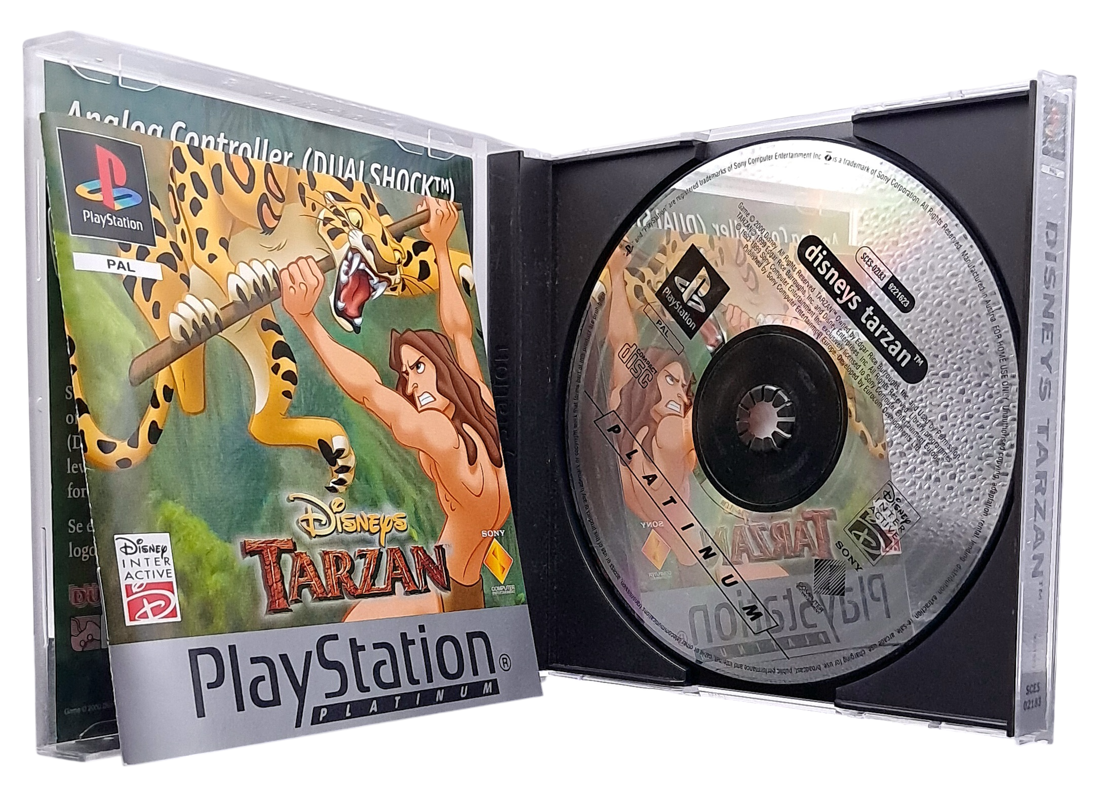 Disney's Tarzan (platinum) - Playstation 1 spill (PS1)