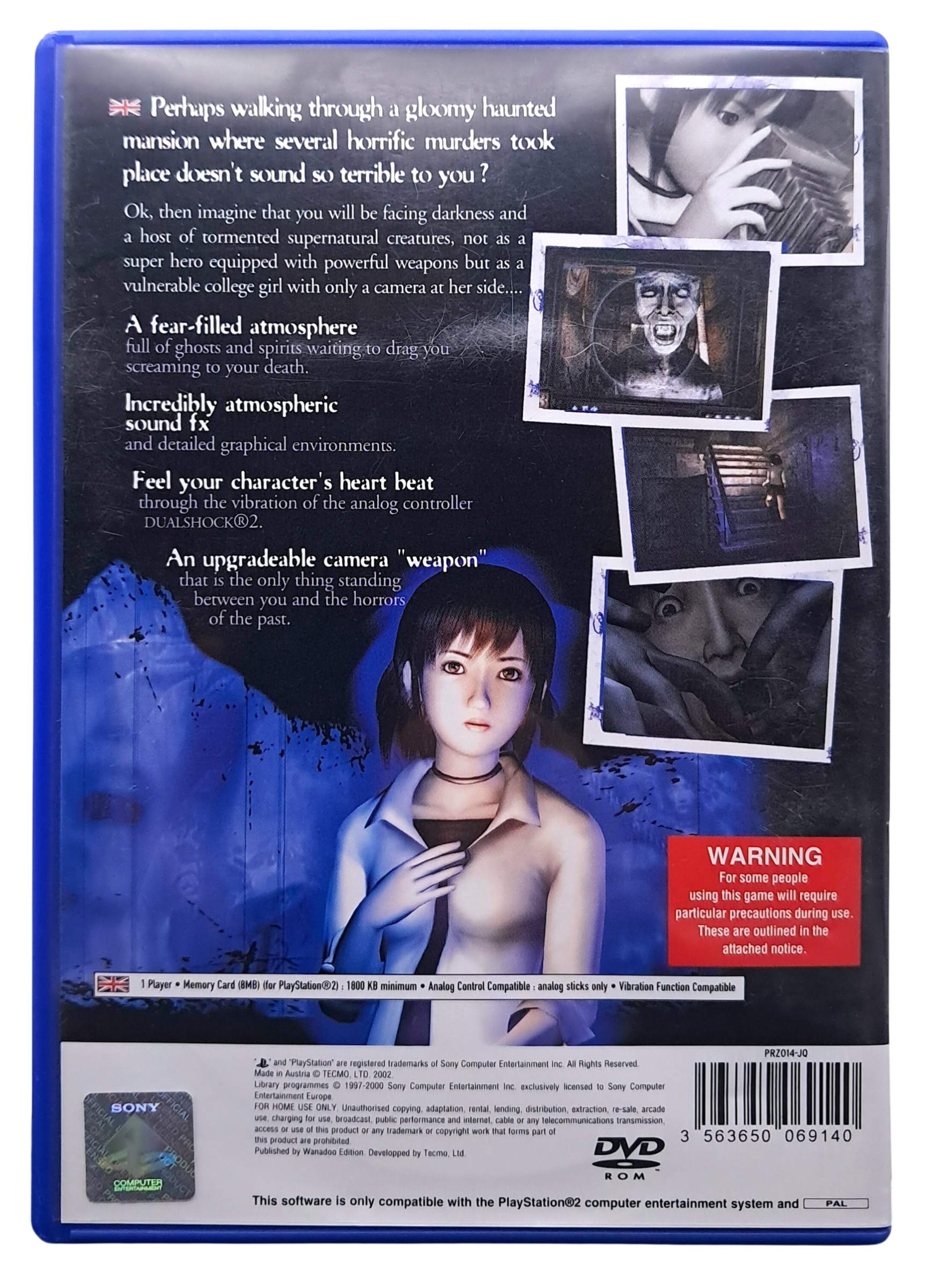 Project Zero - Playstation 2 spill (PS2)