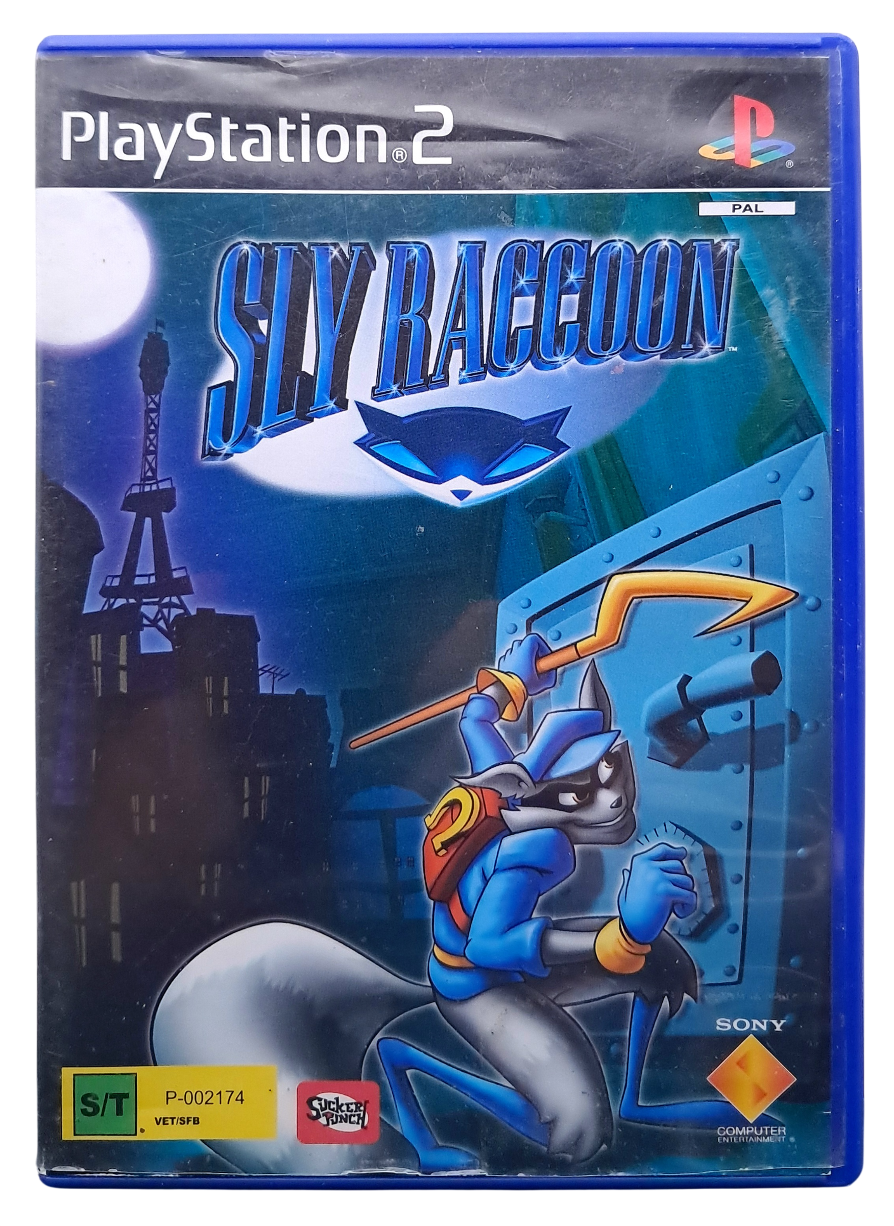 Sly racoon - Playstation 2 spill (PS2)