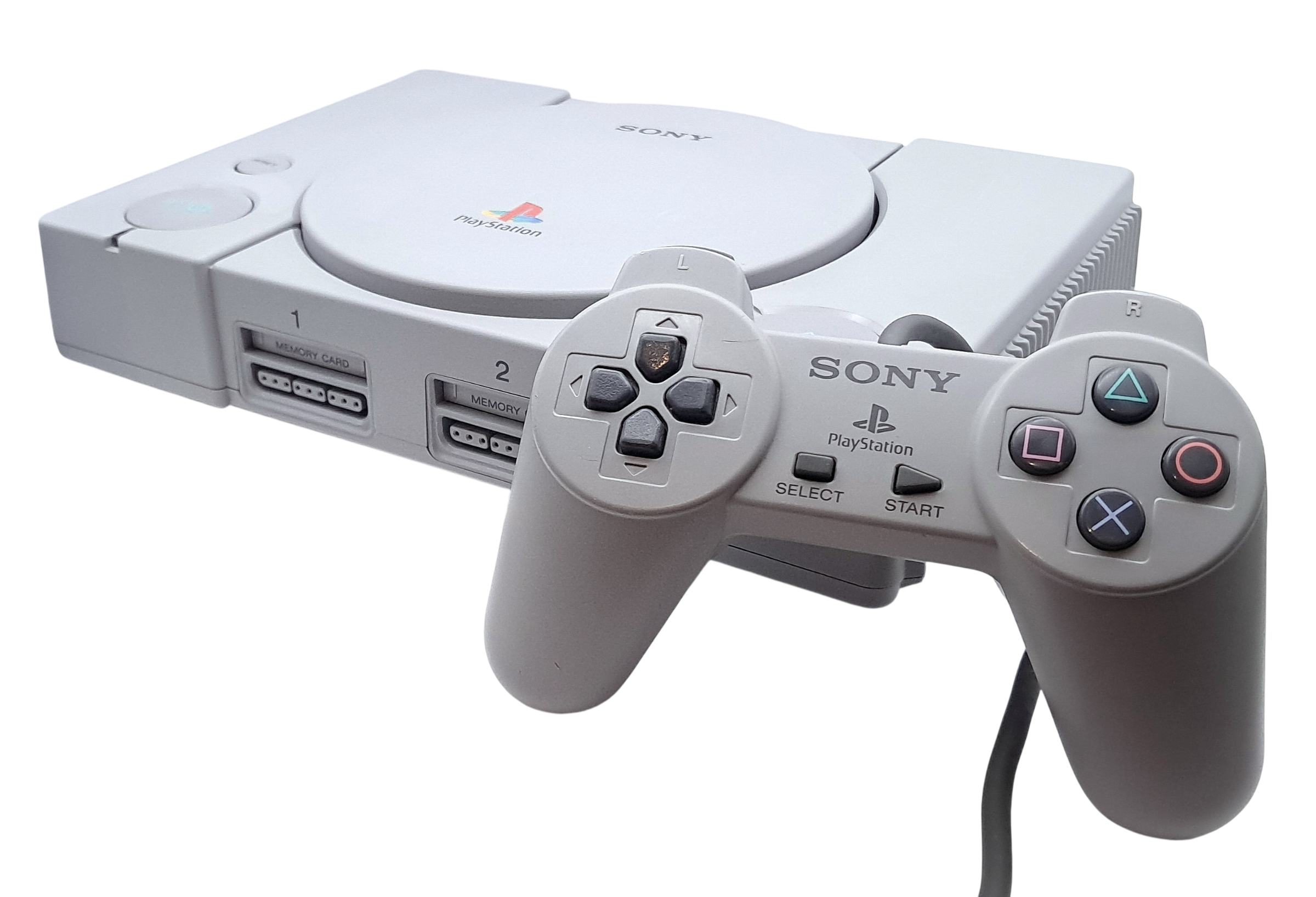 Original grå Sony playstation 1 konsoll (PS1)