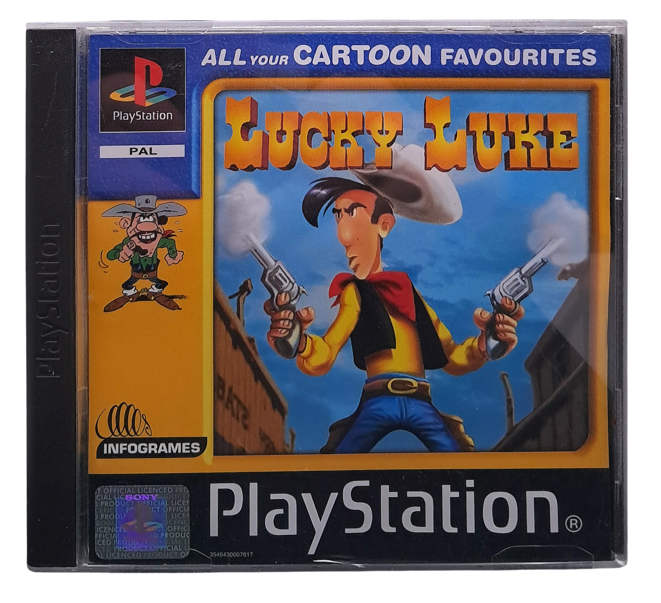 Lucky luke - Playstation 1 spill (PS1)