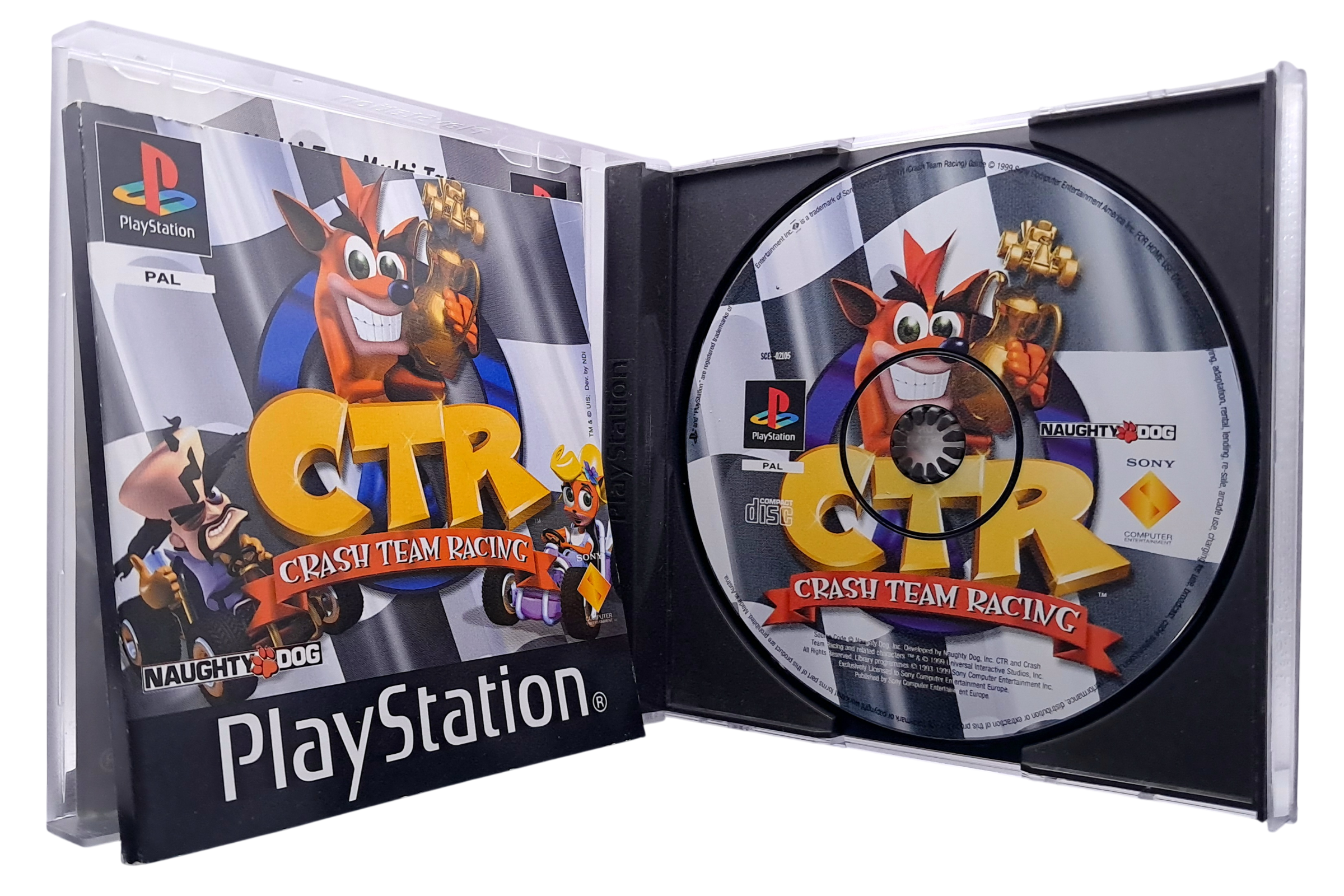 CTR - Crash team racing - Playstation 1 spill (PS1)