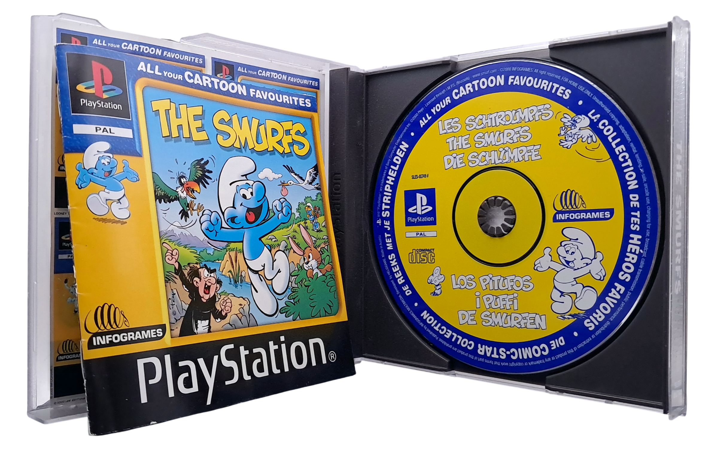 The smurfs - Playstation 1 spill (PS1)