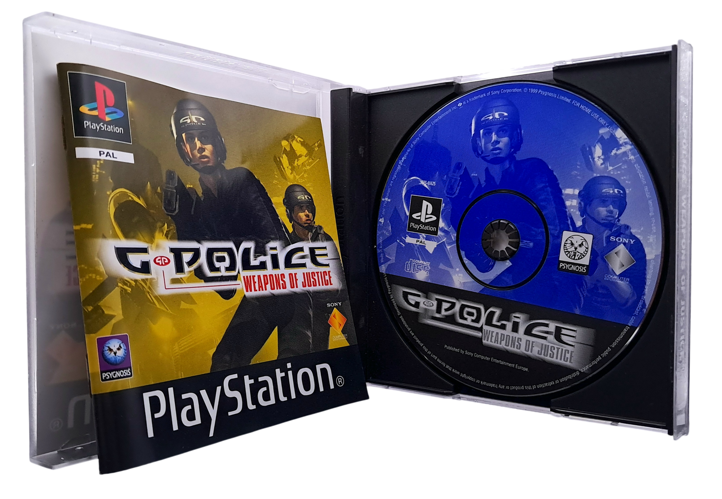 G-police - Weapons of justice - Playstation 1 spill (PS1)