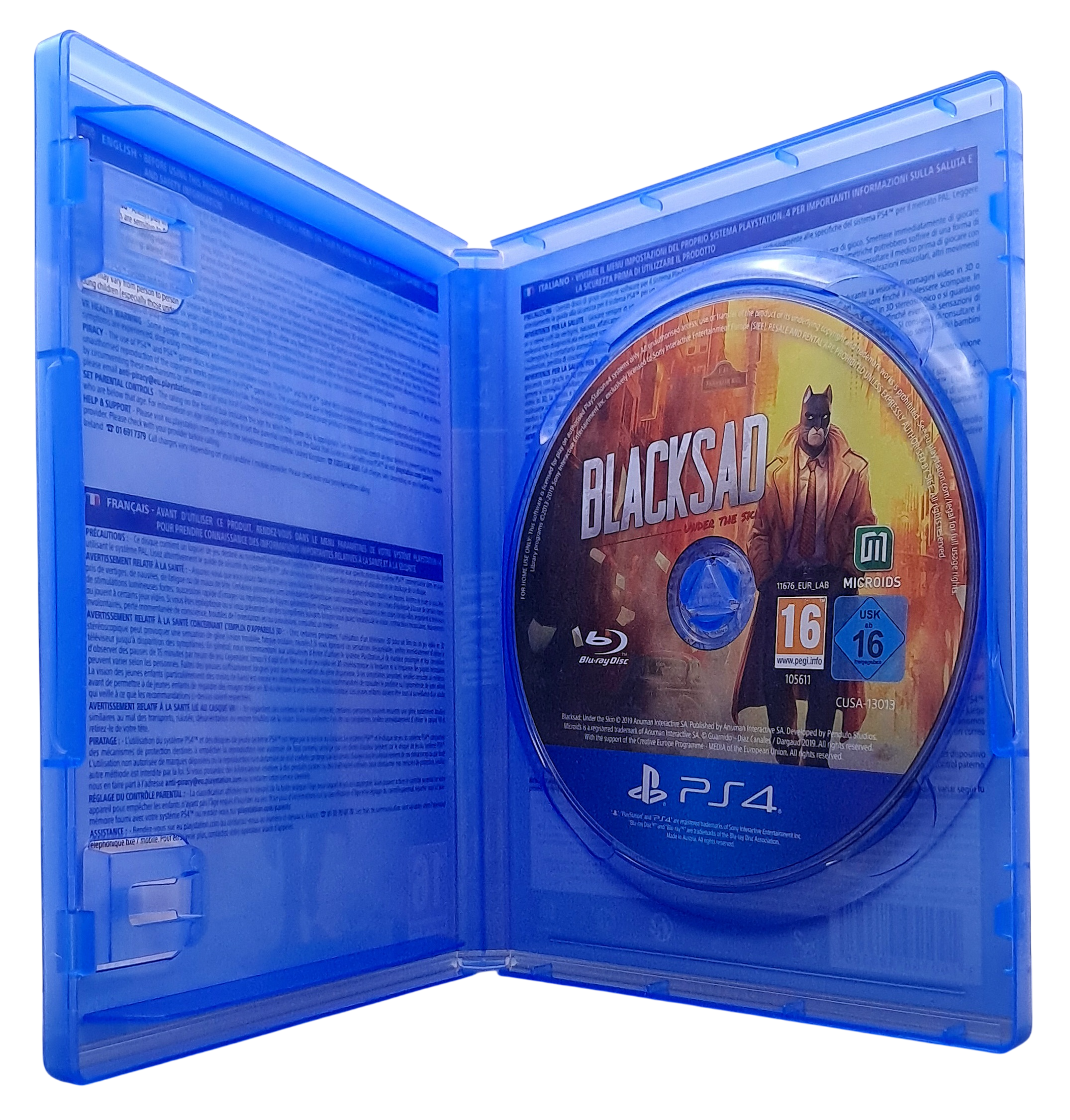 Blacksad - Under the skin (limited edition) - Playstation 4 spill (PS4)