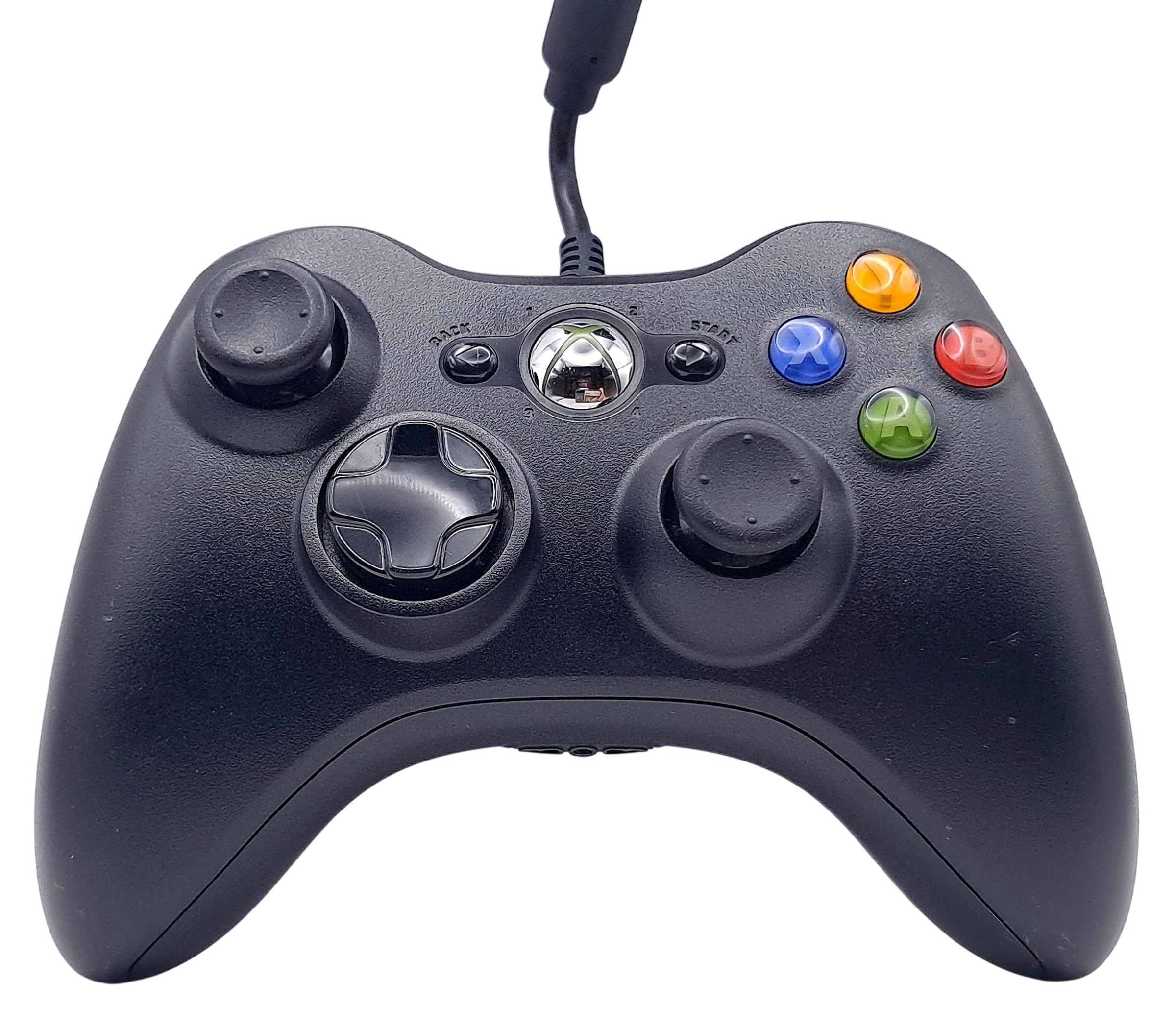 Original Svart Xbox 360 kablet kontroller – Xbox 360 tilbehør